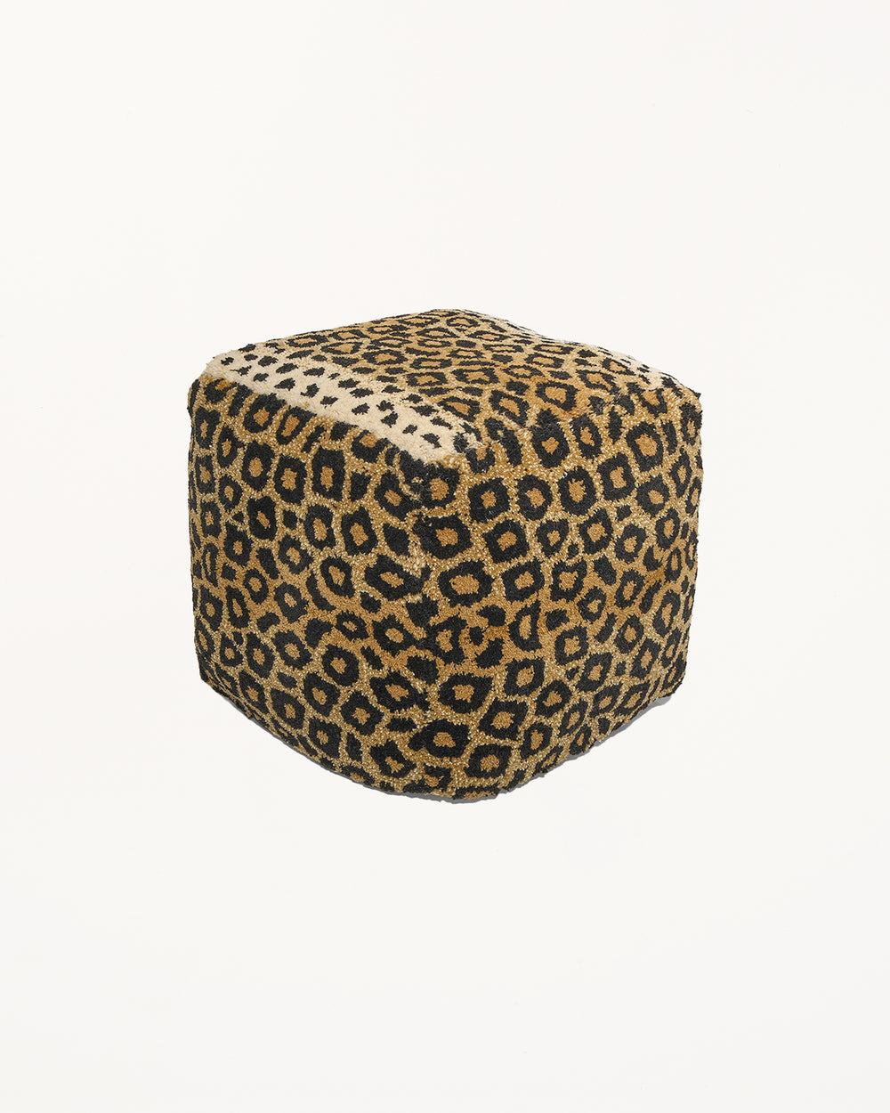 Leopard Pouf Small