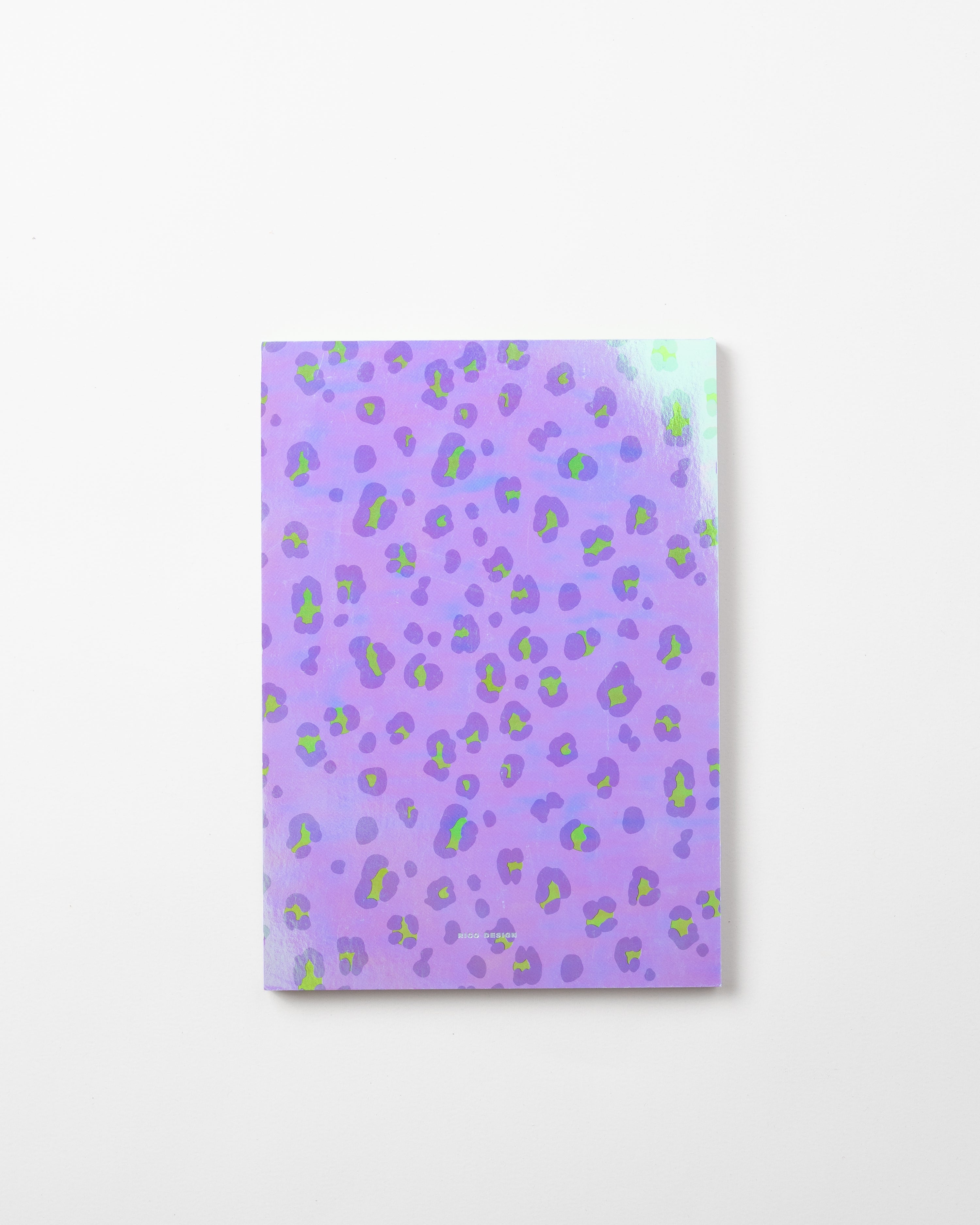 Leopard Print Notebook/Lilac