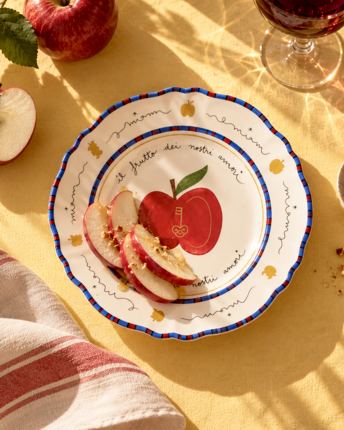 Little Plate Apple D16.5cm