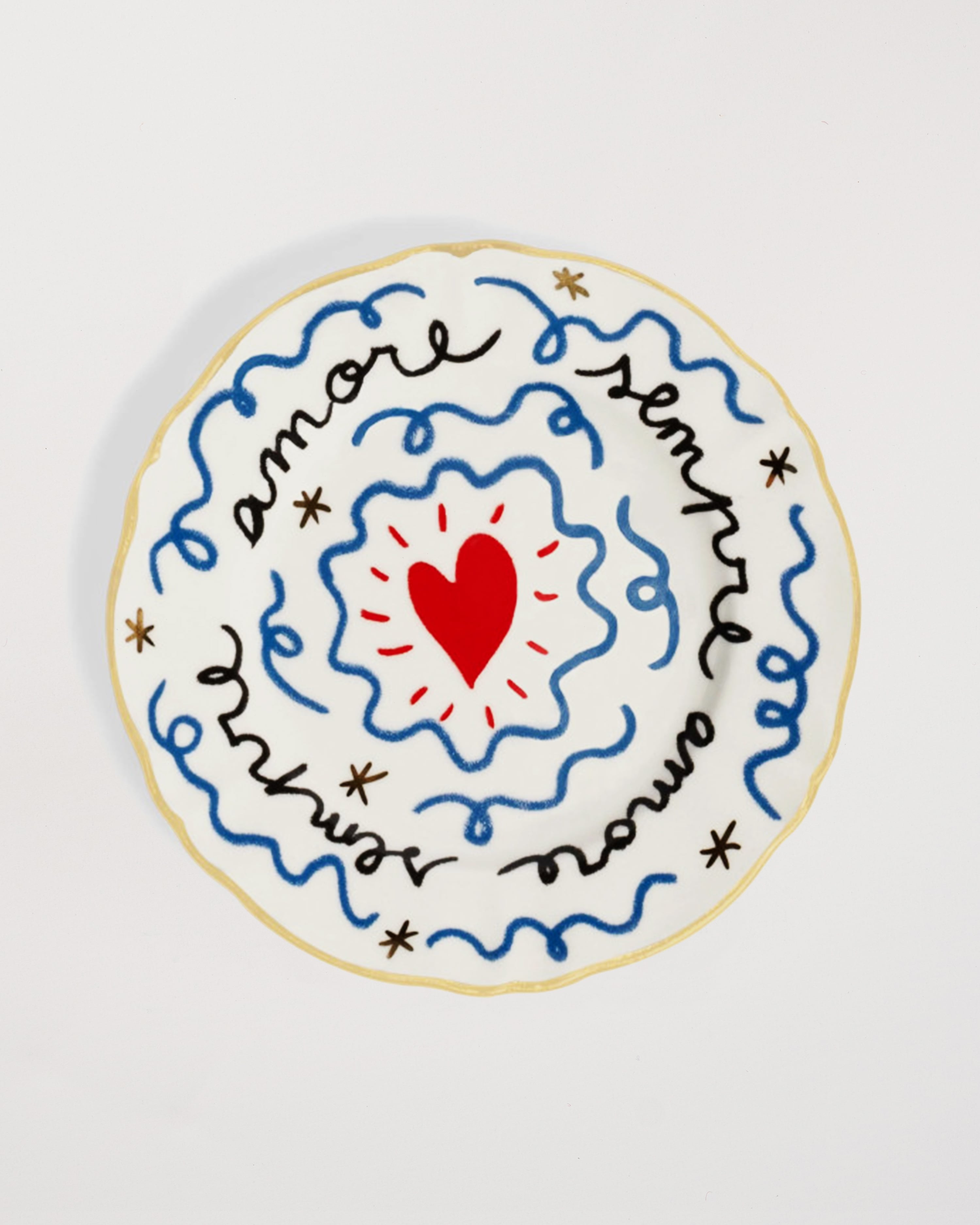 Little Plate Heart D16.5cm