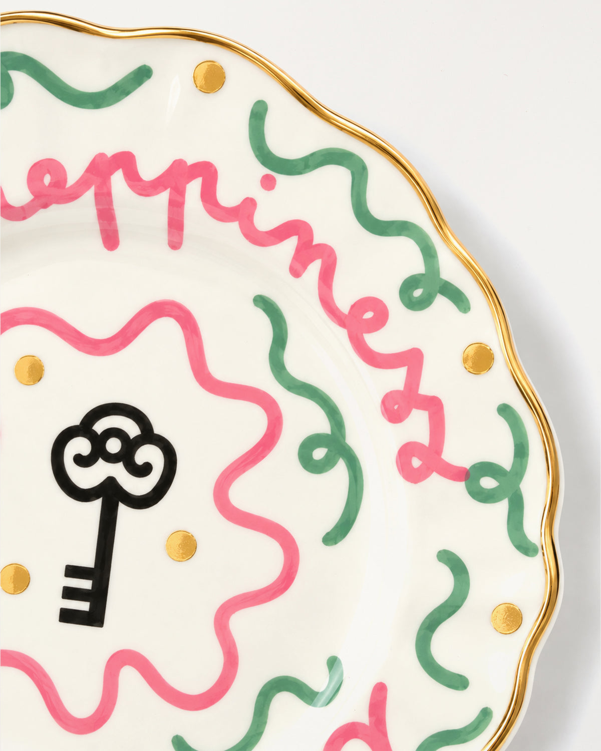 Little Plate Key D16.5cm