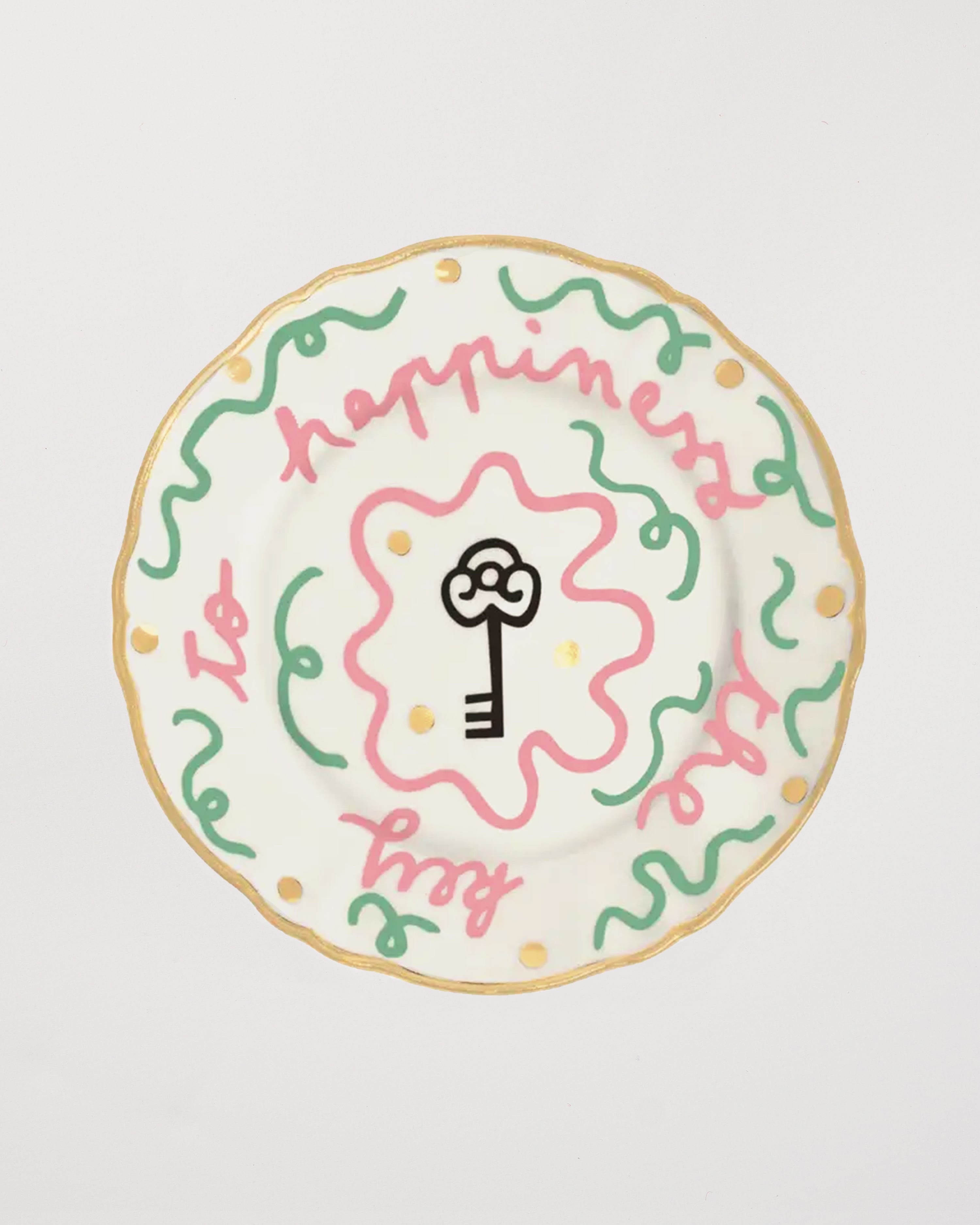 Little Plate Key D16.5cm