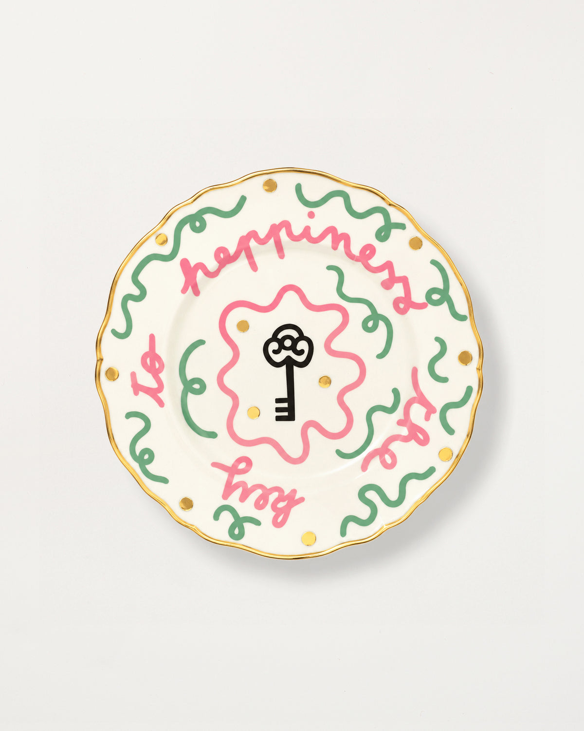 Little Plate Key D16.5cm