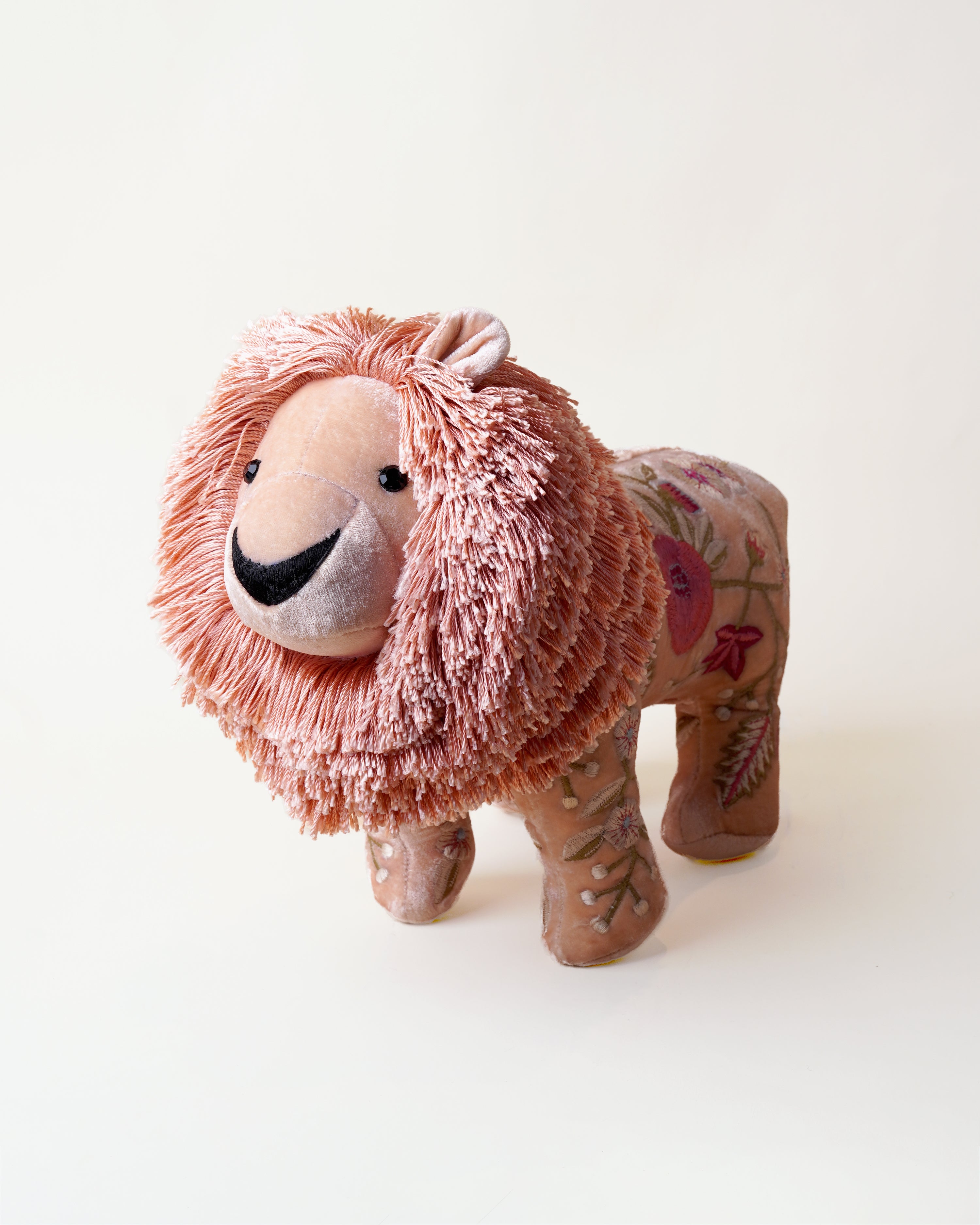 Liza Pink Quartz Lion Big