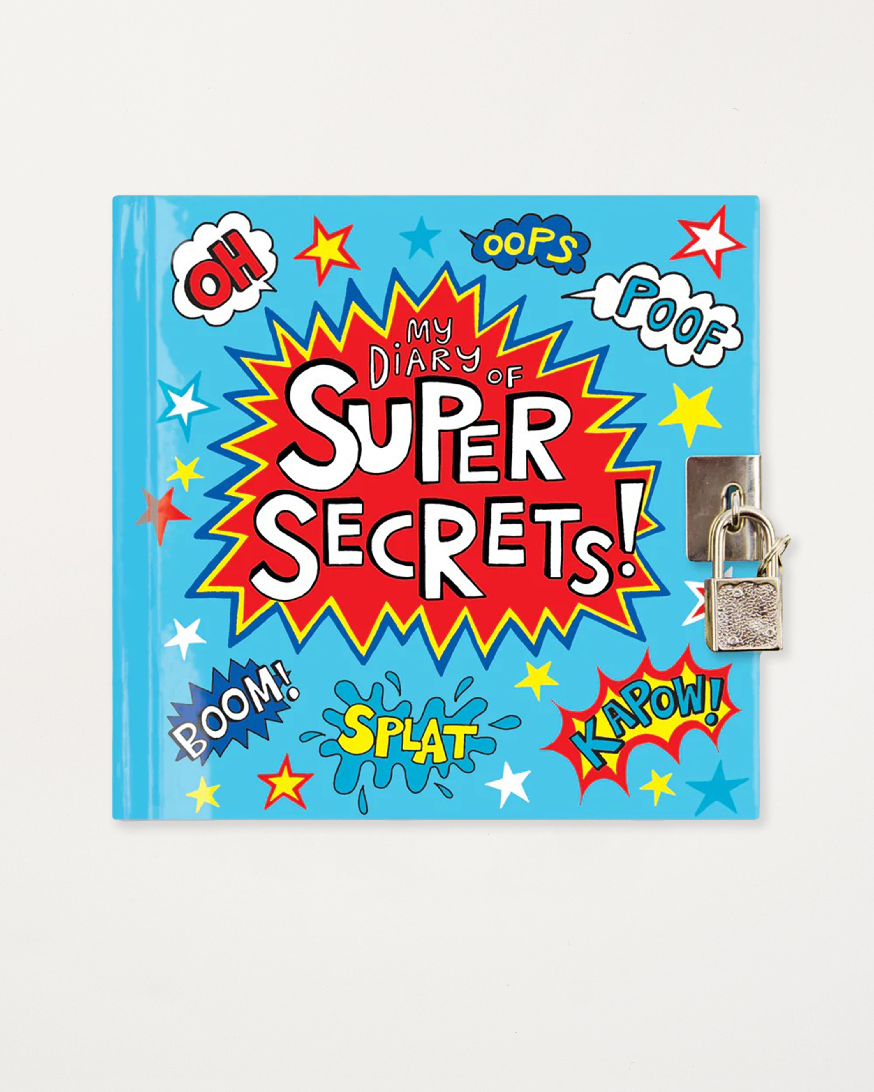 Lockable Secret Diary Super Hero