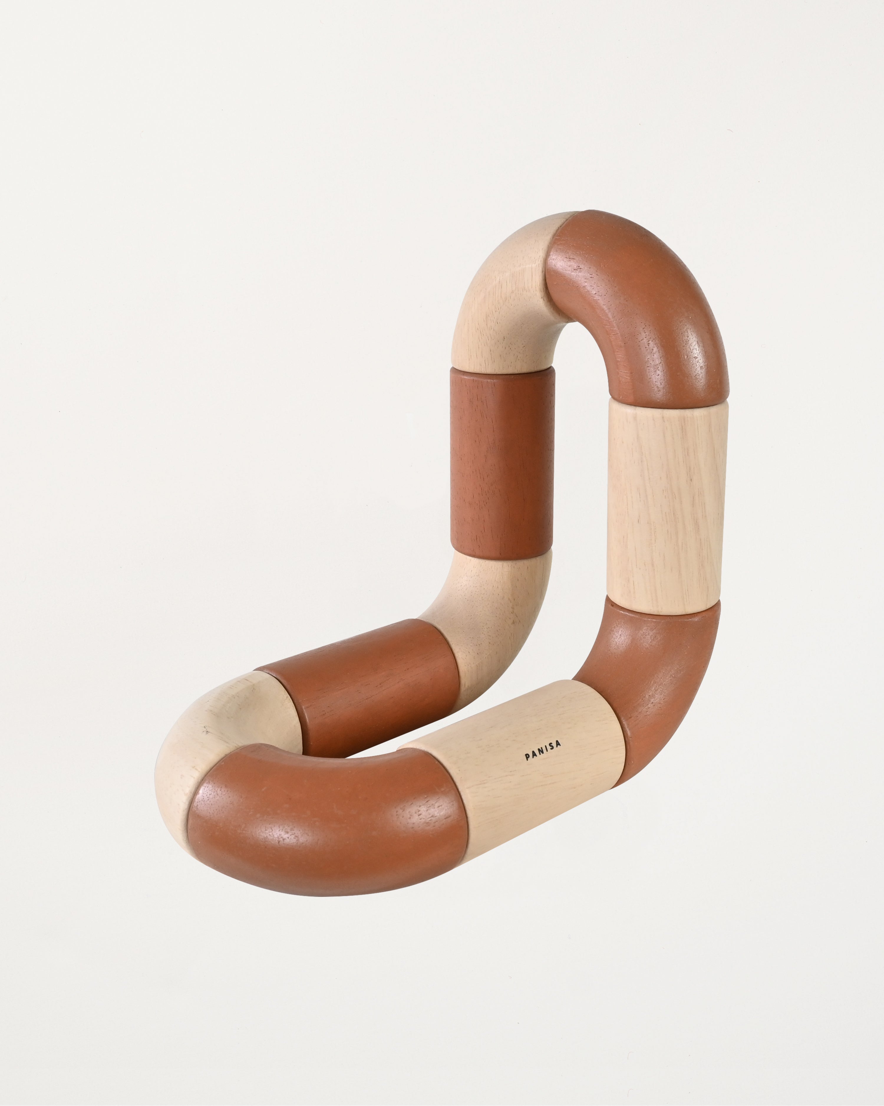 Loop Bookend Wood