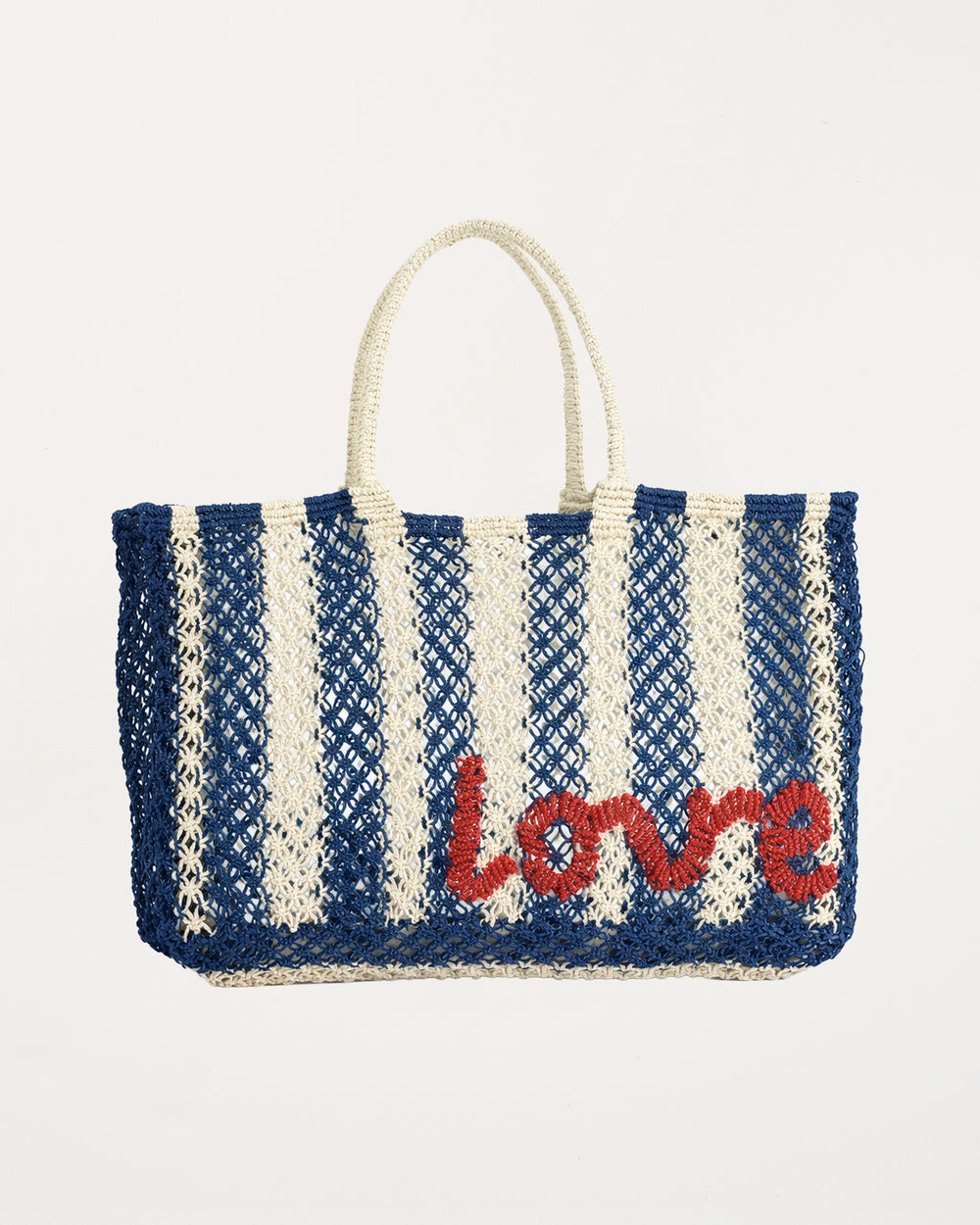 Love Lavinia Navy, Natural & Scarlet