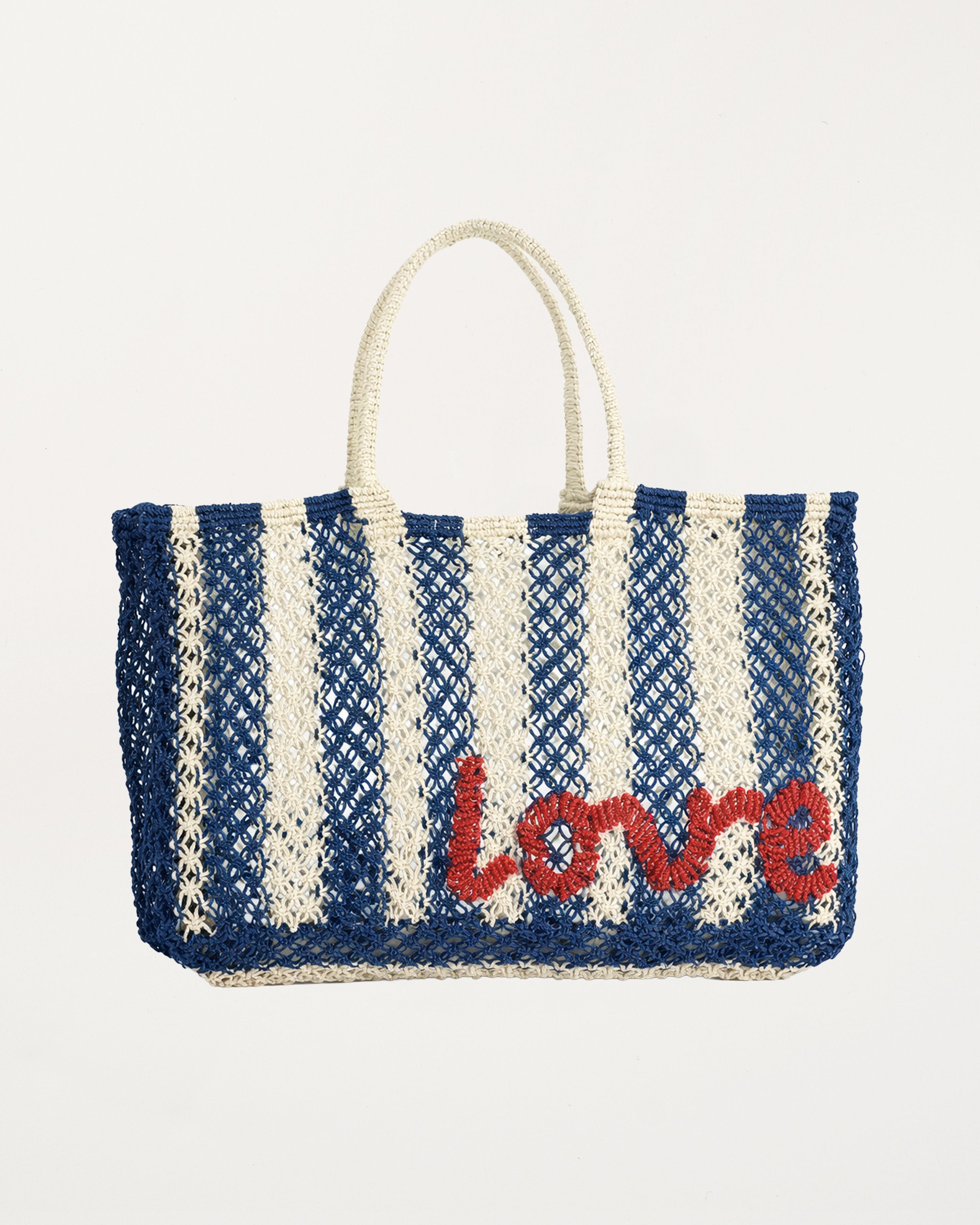Love Lavinia Navy, Natural & Scarlet