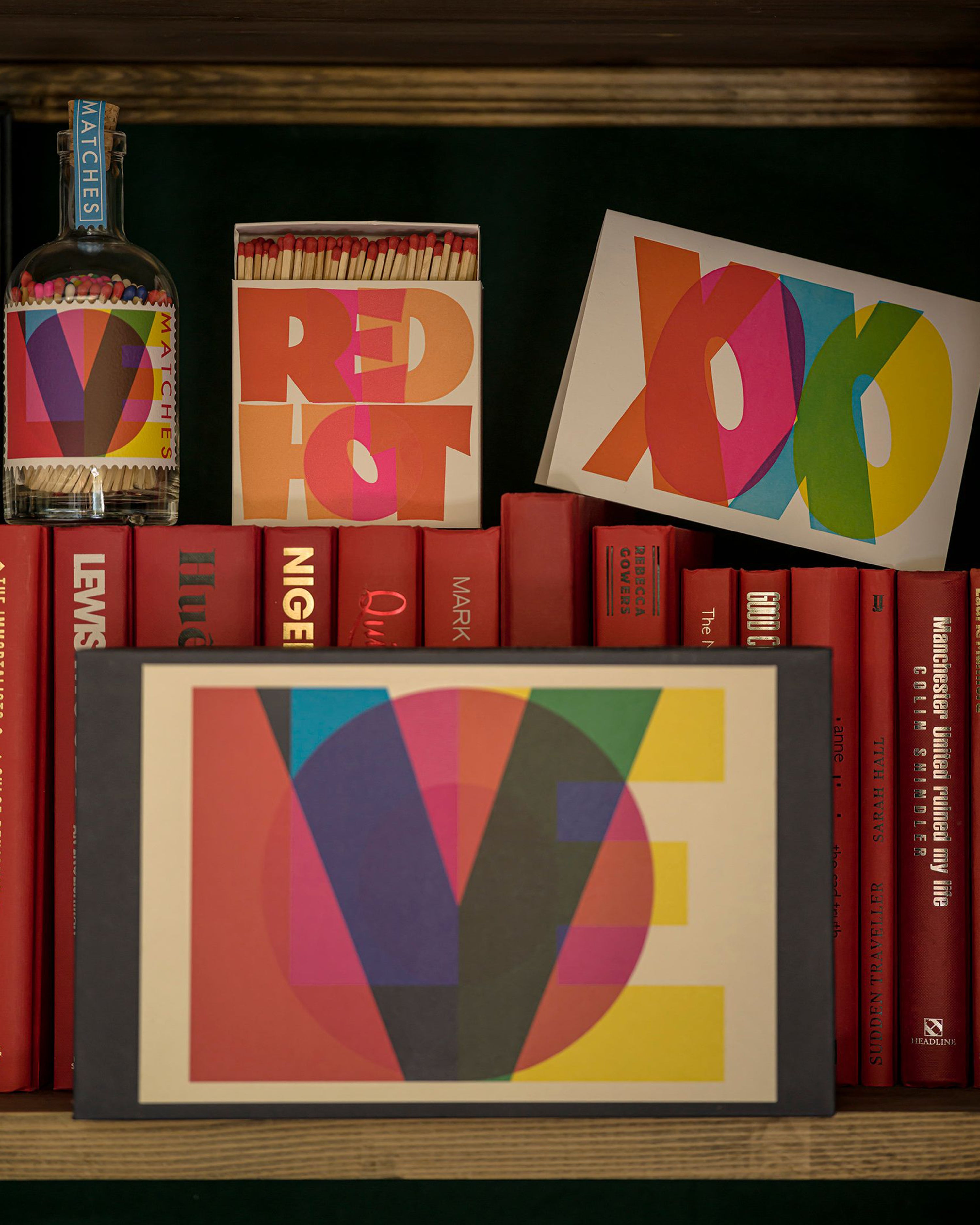 Love Giant Matches by Pressink