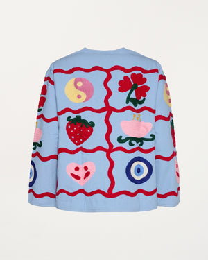 Maggie Jacket Blue Bell