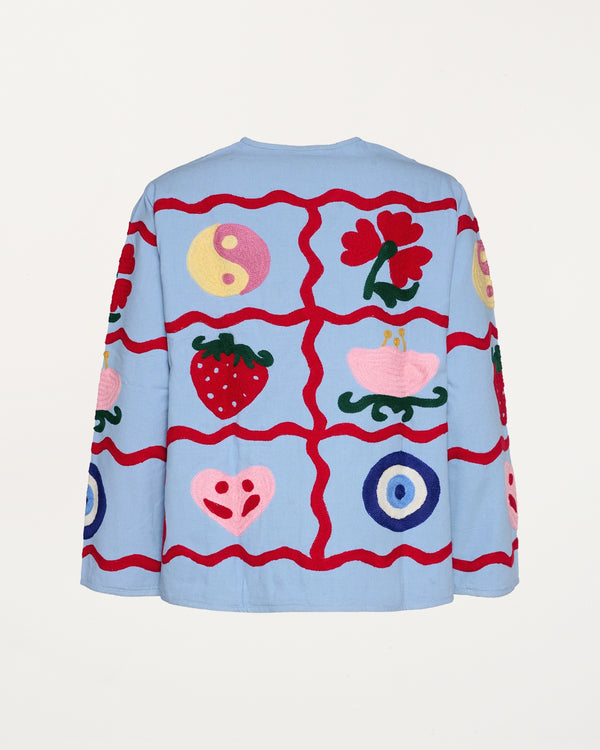 Maggie Jacket Blue Bell