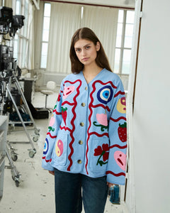 Maggie Jacket Blue Bell