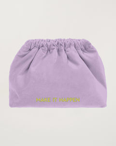 Make It Happen Velvet Clutch Bag