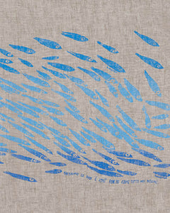 Small Tablecloth Masculino Blue