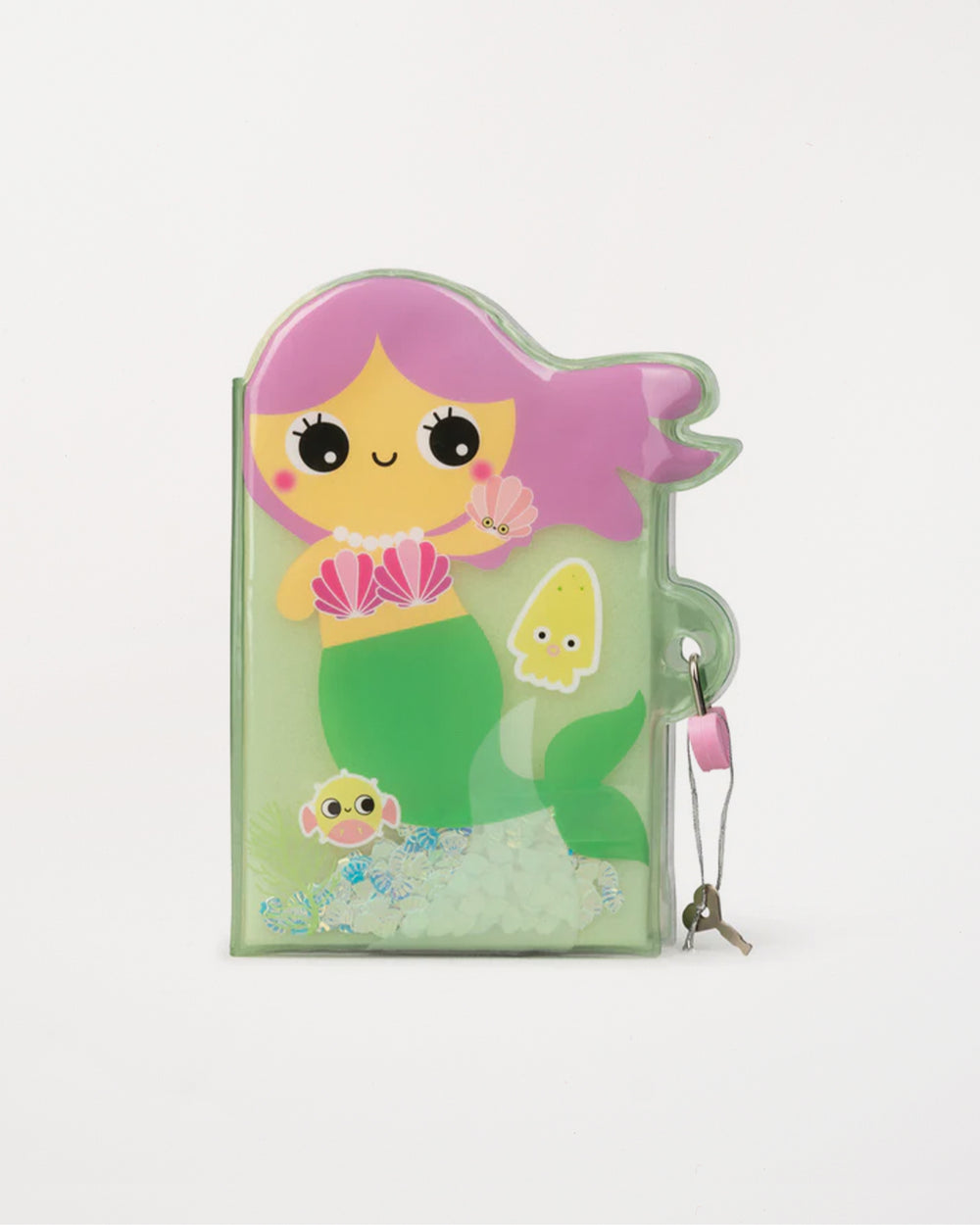 Mermaid Glitter Lock Diary
