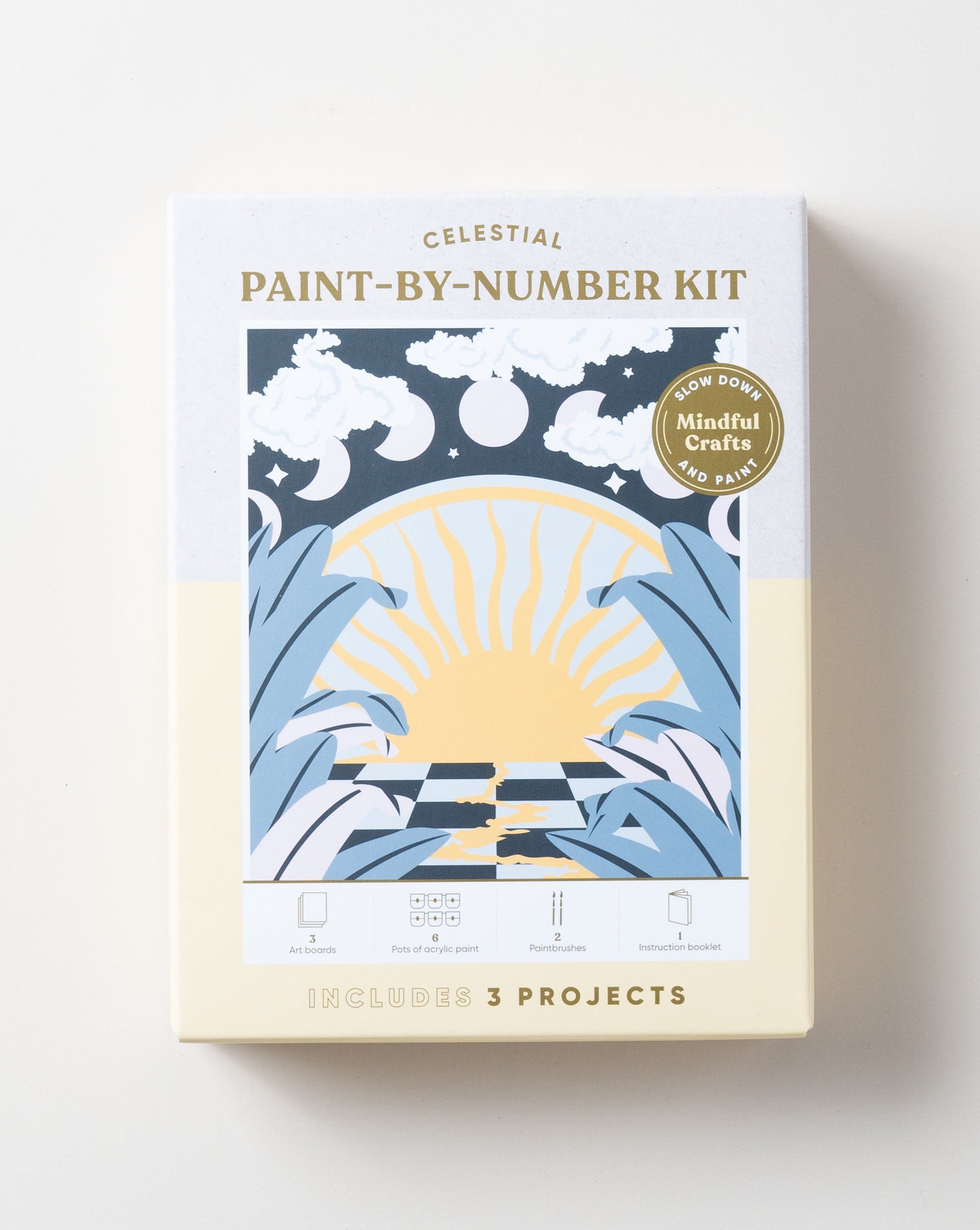 Mindful Crafts/Celestial Paint-by-Number Kit