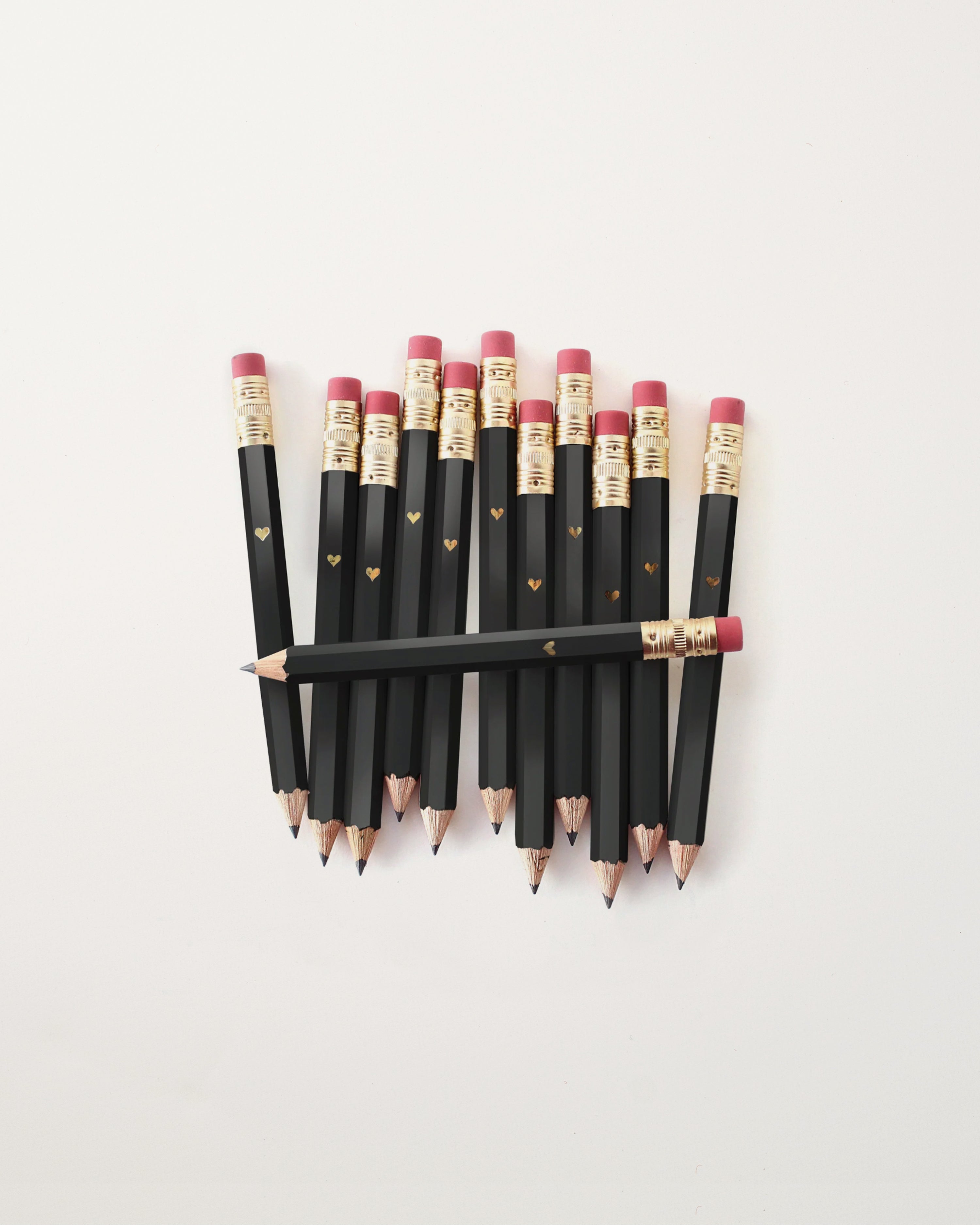 Mini Pencils Black