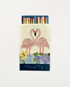 Moi et Toi II Ceramic Matchbox