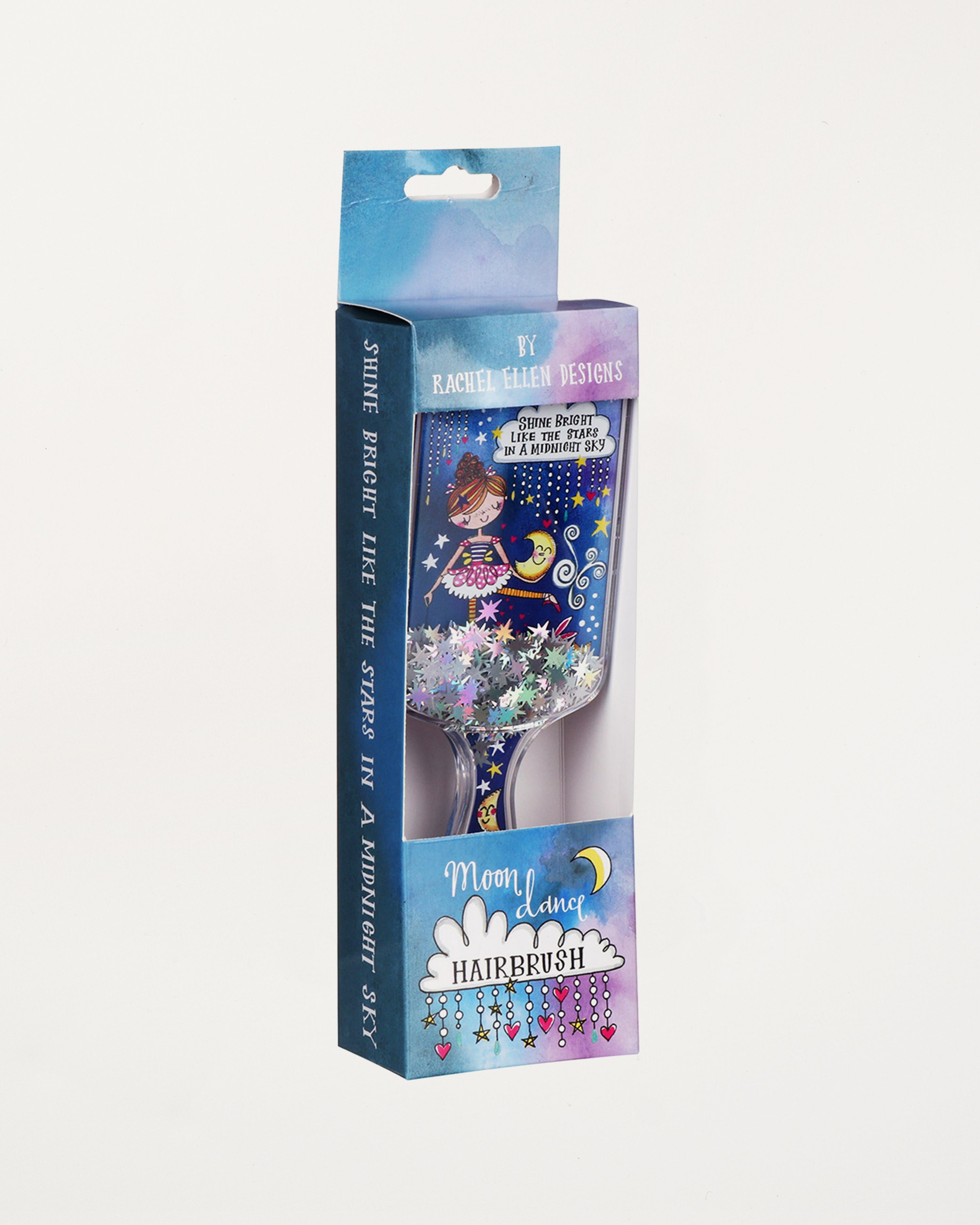 Moondance Ballet Children's Hairbrush with Sparkles
