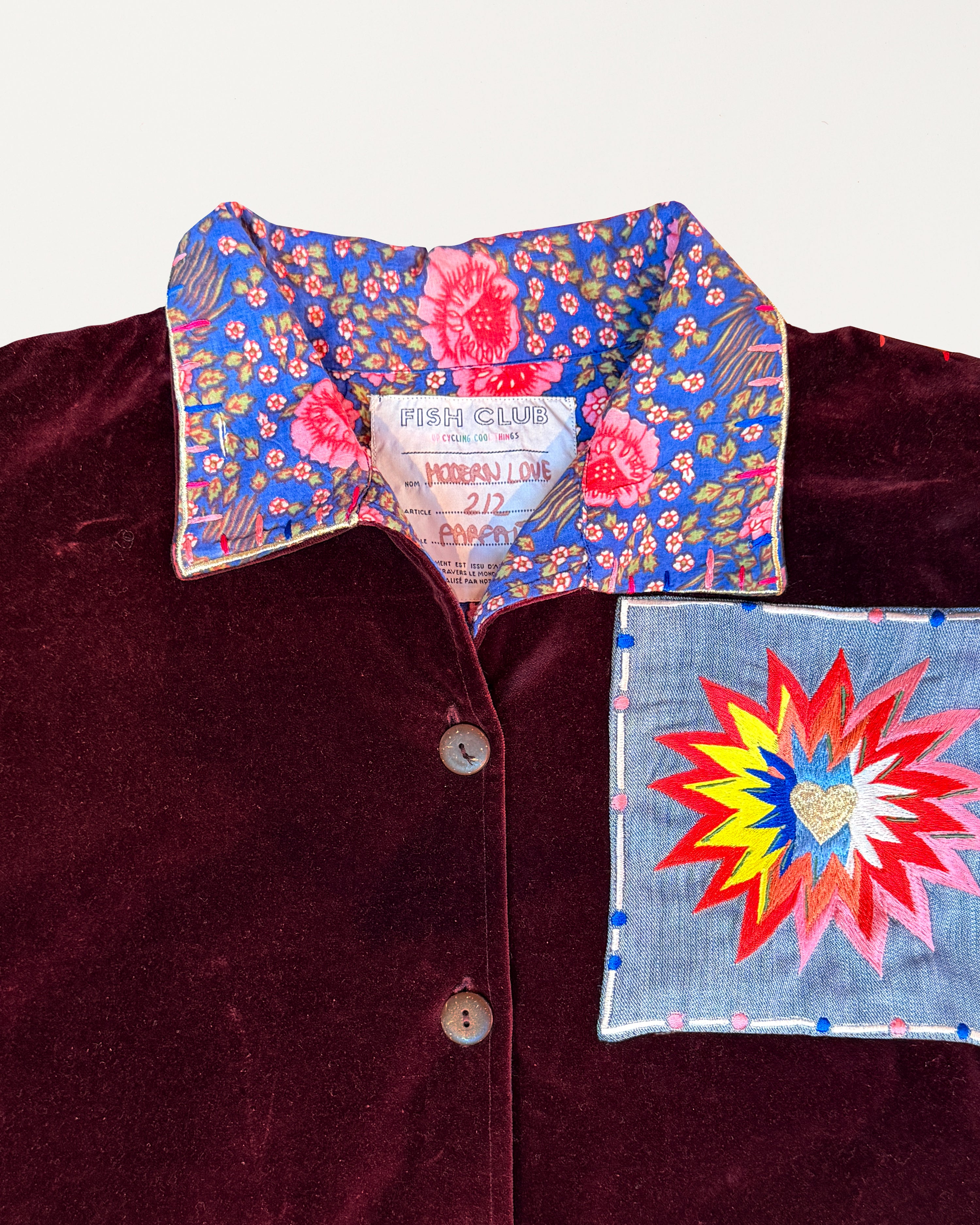 Music Jacket Modern Love Bordeaux