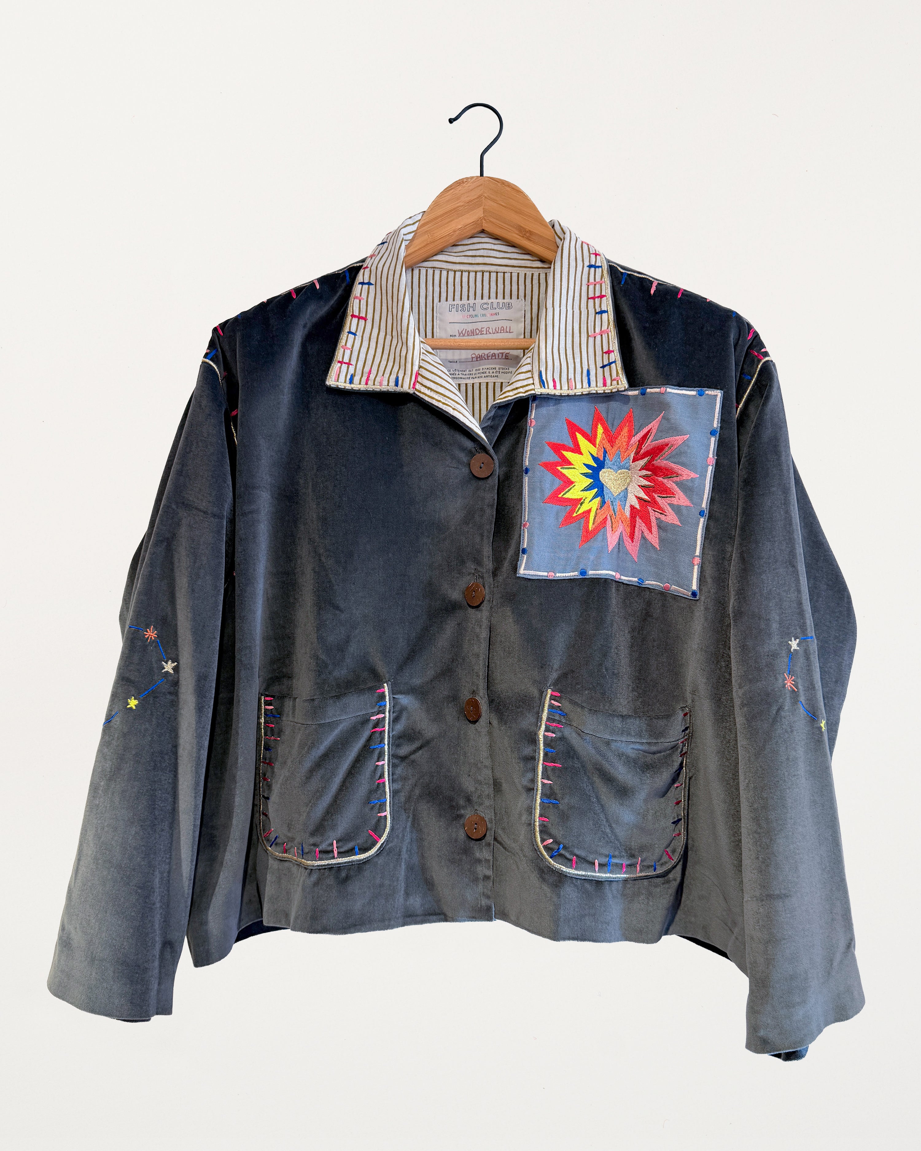 Music Jacket Wonderwall Grey