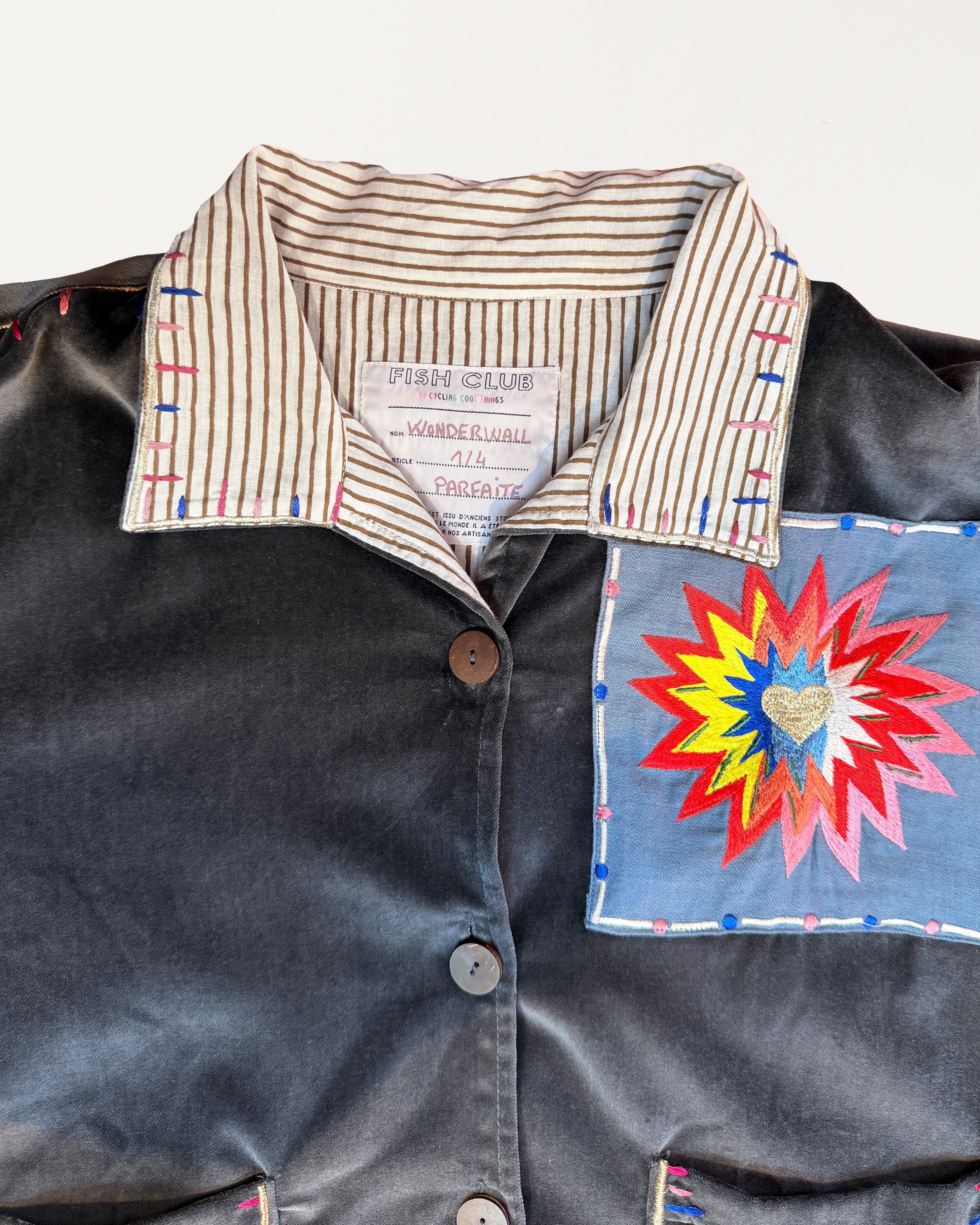 Music Jacket Wonderwall Grey