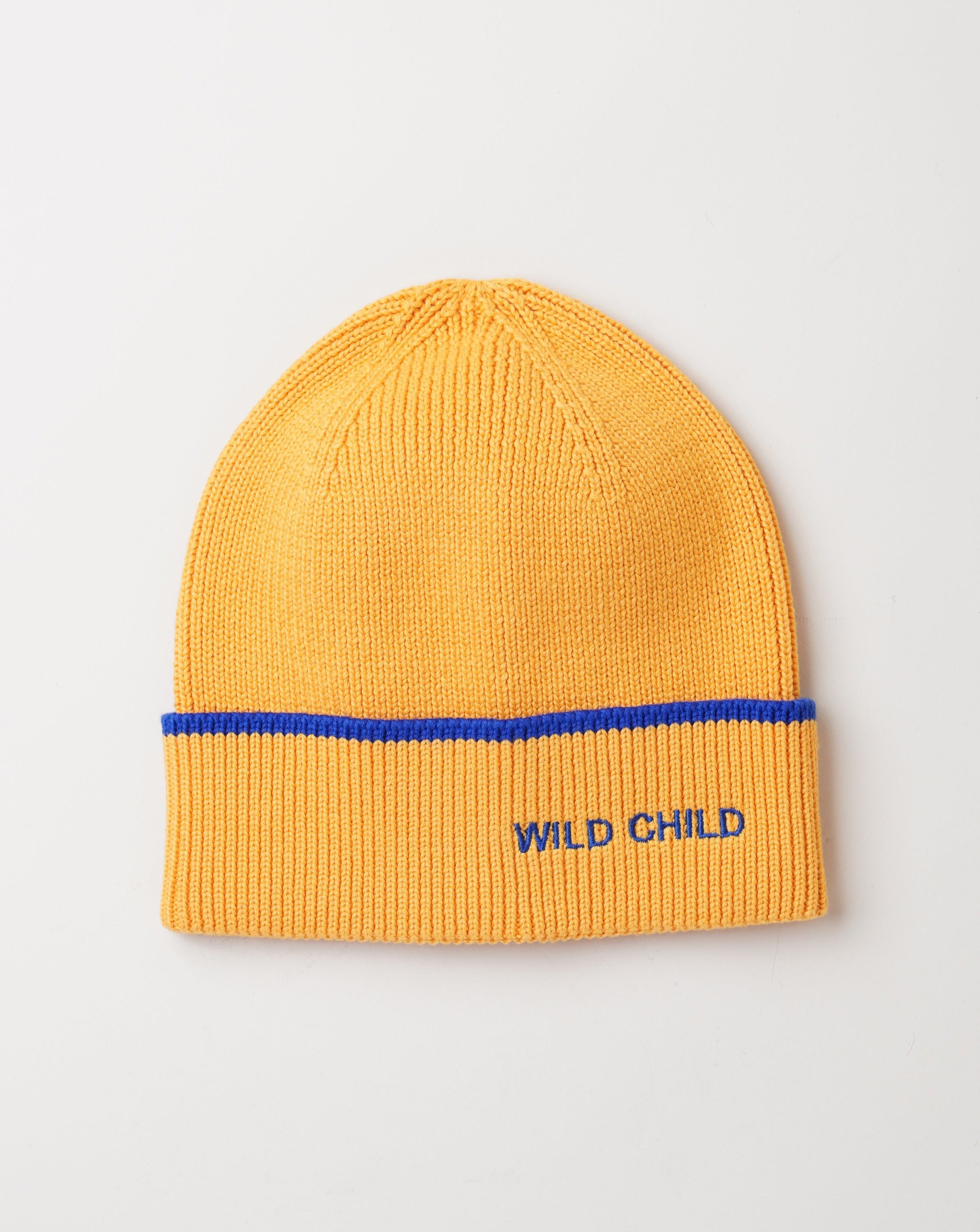 Mustard Wild Child Beanie/9-24 Months