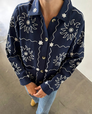 My Jacket Navy Sun