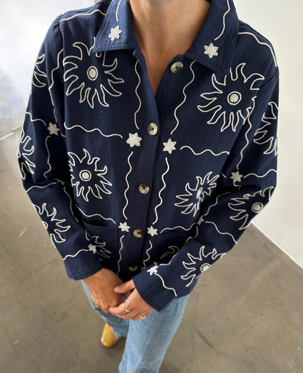 My Jacket Navy Sun