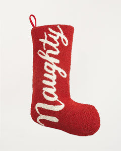 Naughty Hook Stocking