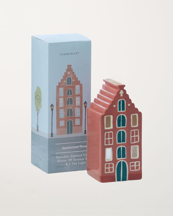 No. 02 Amsterdam House Style Incense & Tea Light Holder