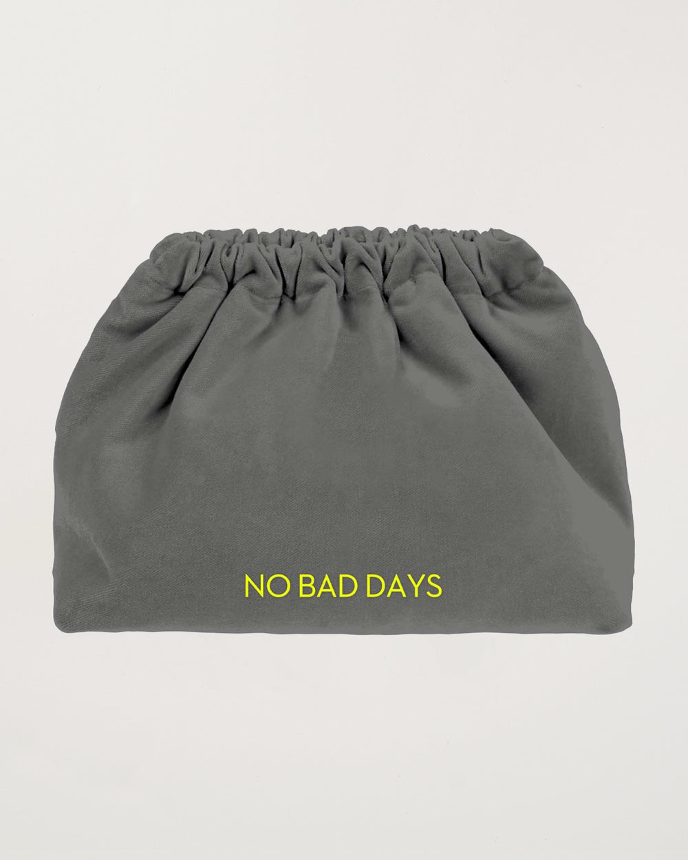 No Bad Days Velvet Clutch Bag