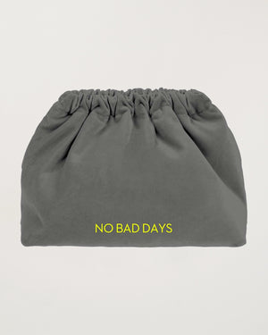 No Bad Days Velvet Clutch Bag