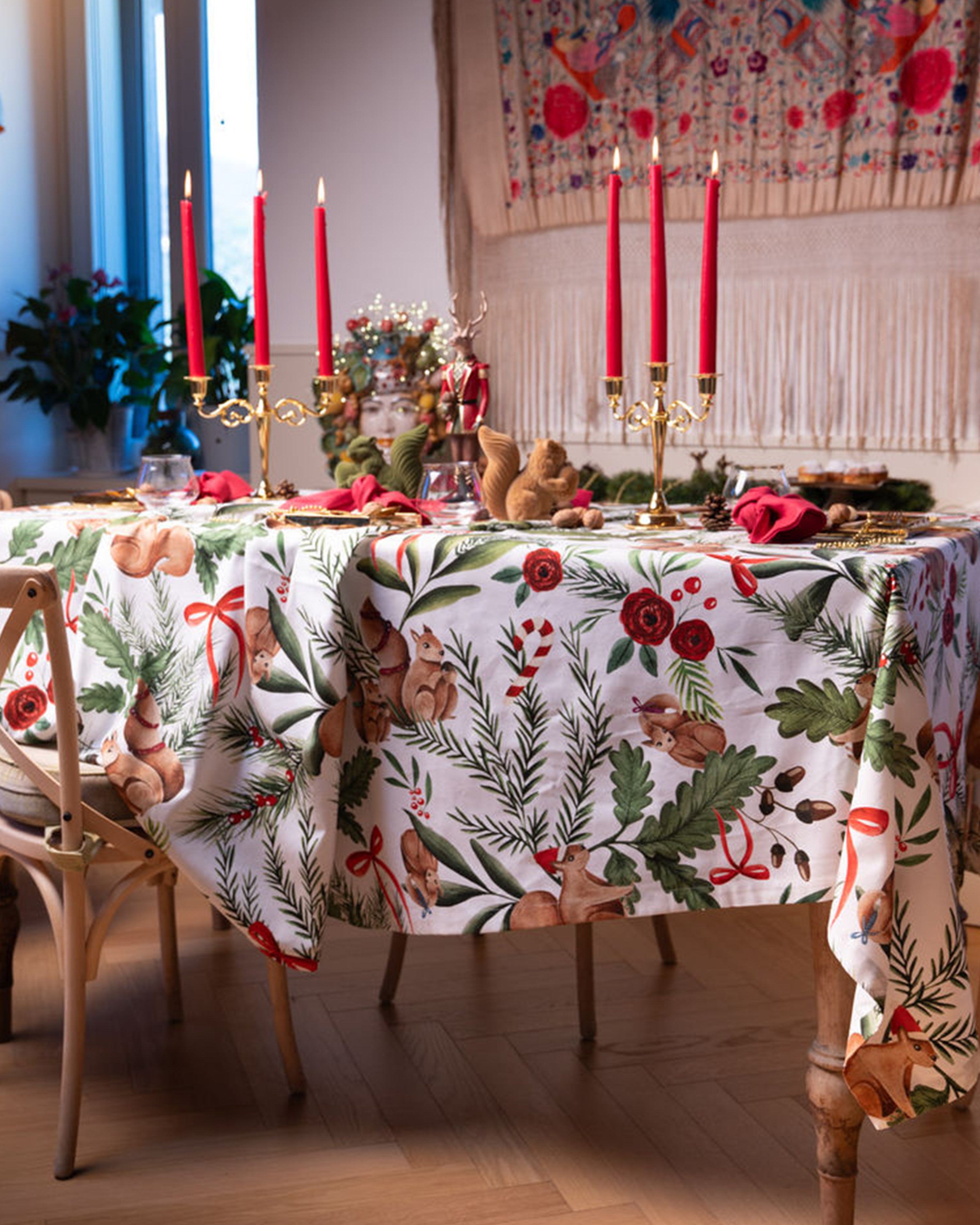 Nutnook Cotton Tablecloth