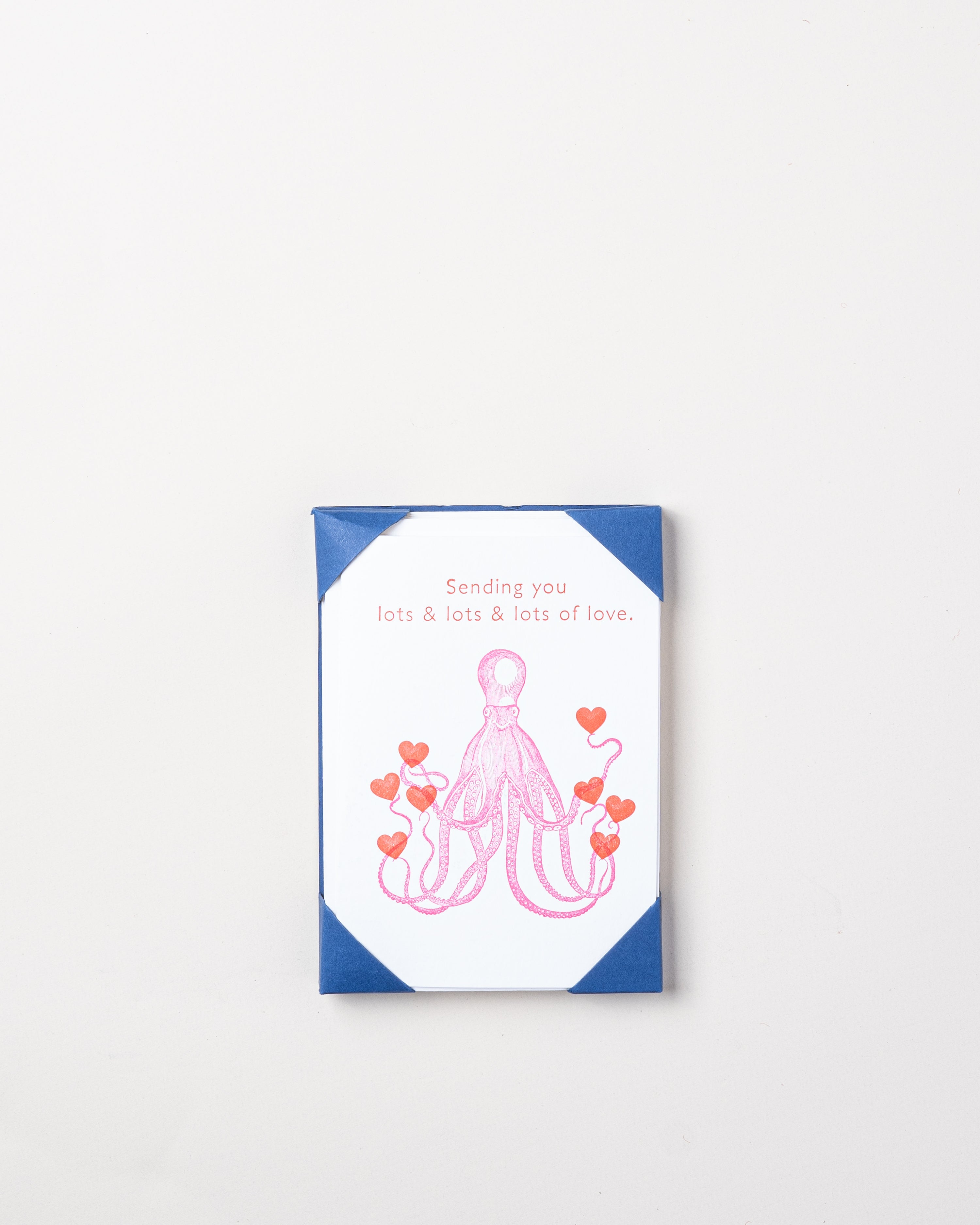 Octopus Hearts Card Set