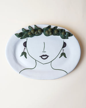 Oliva Olive Oval Platter L38cm