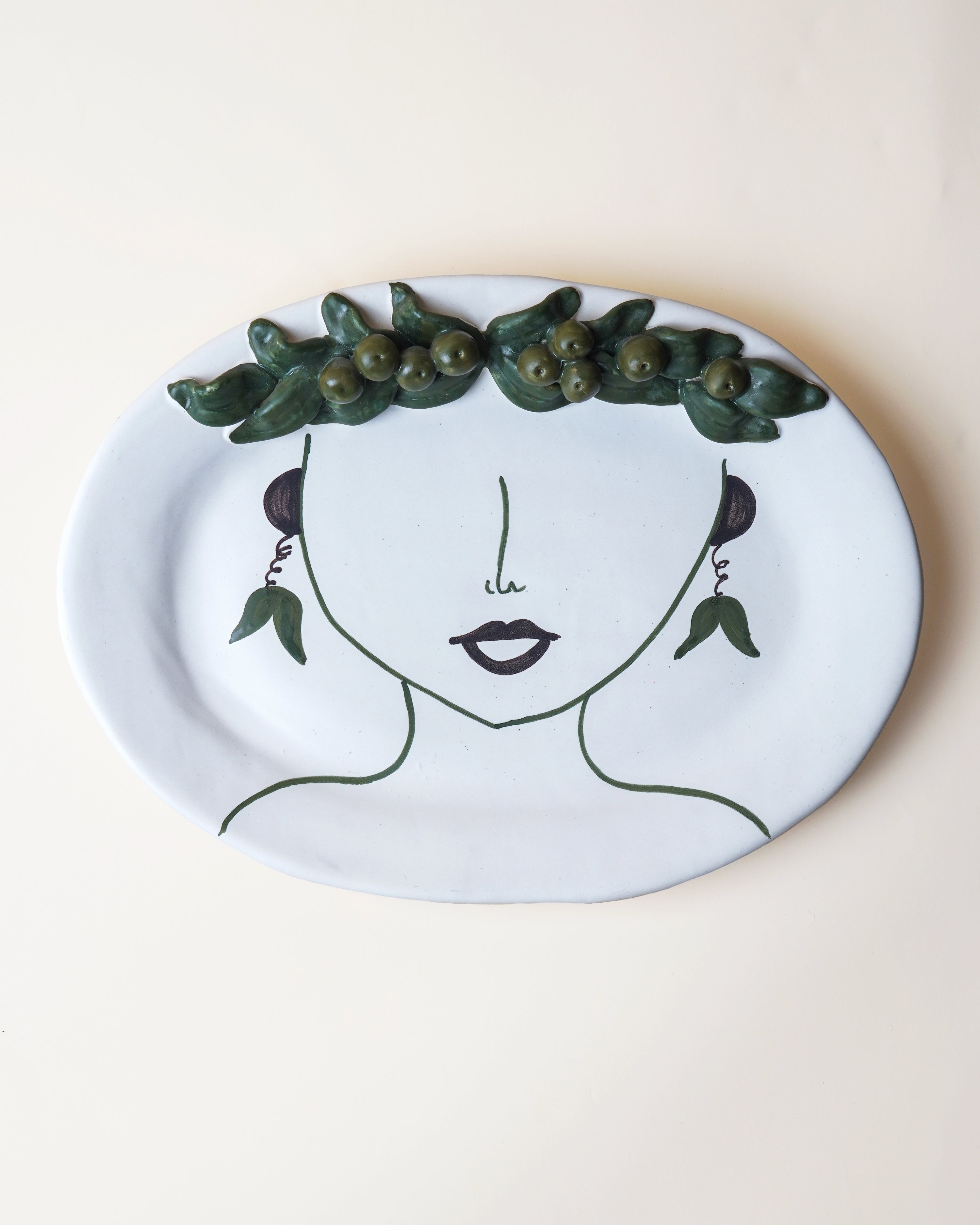 Oliva Olive Oval Platter L38cm
