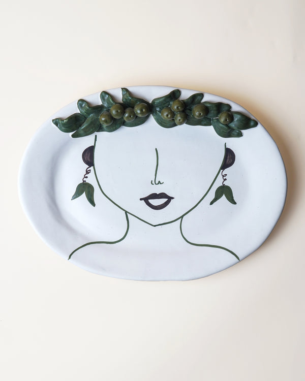 Oliva Olive Oval Platter L38cm