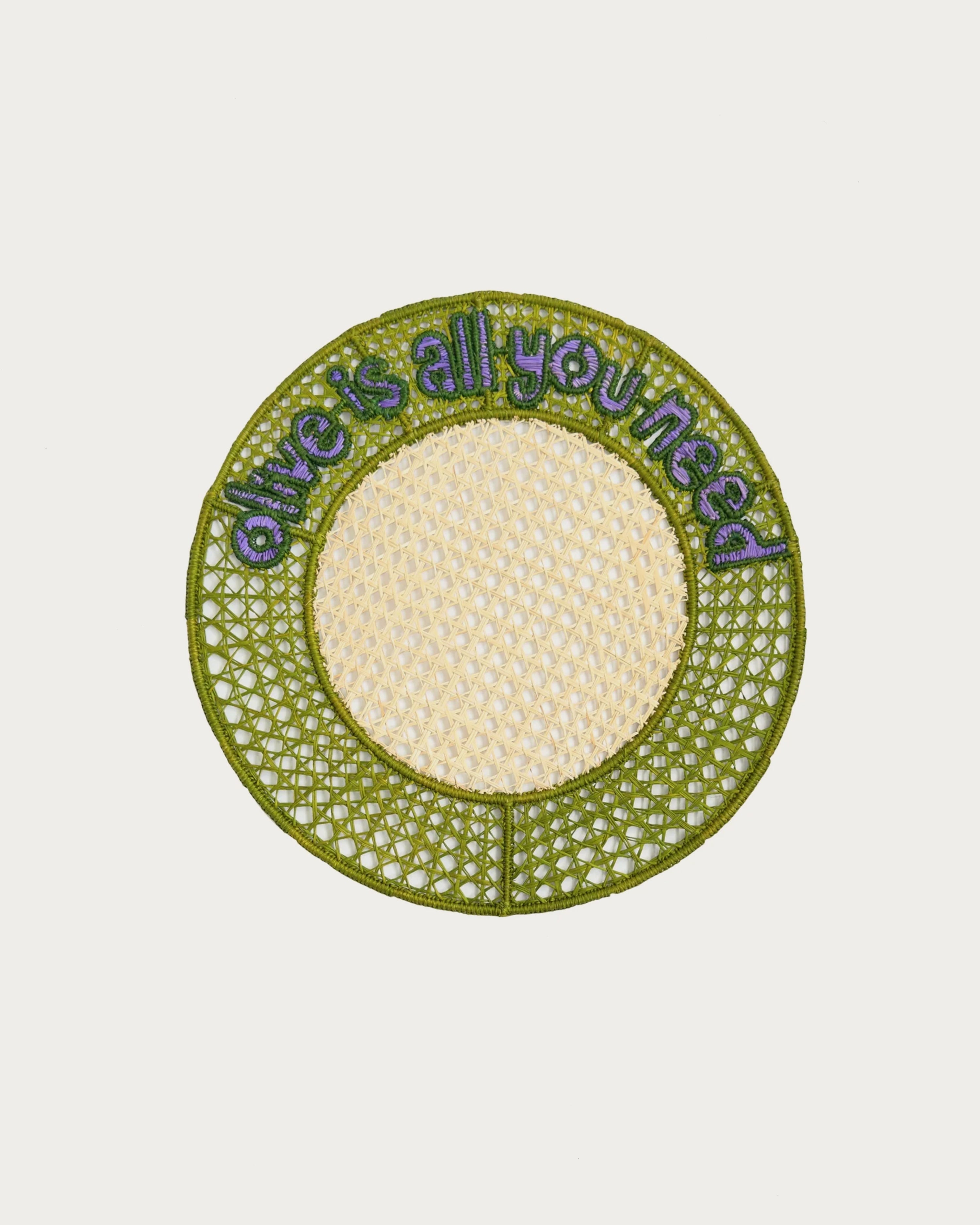Olive Is All You need Placemat