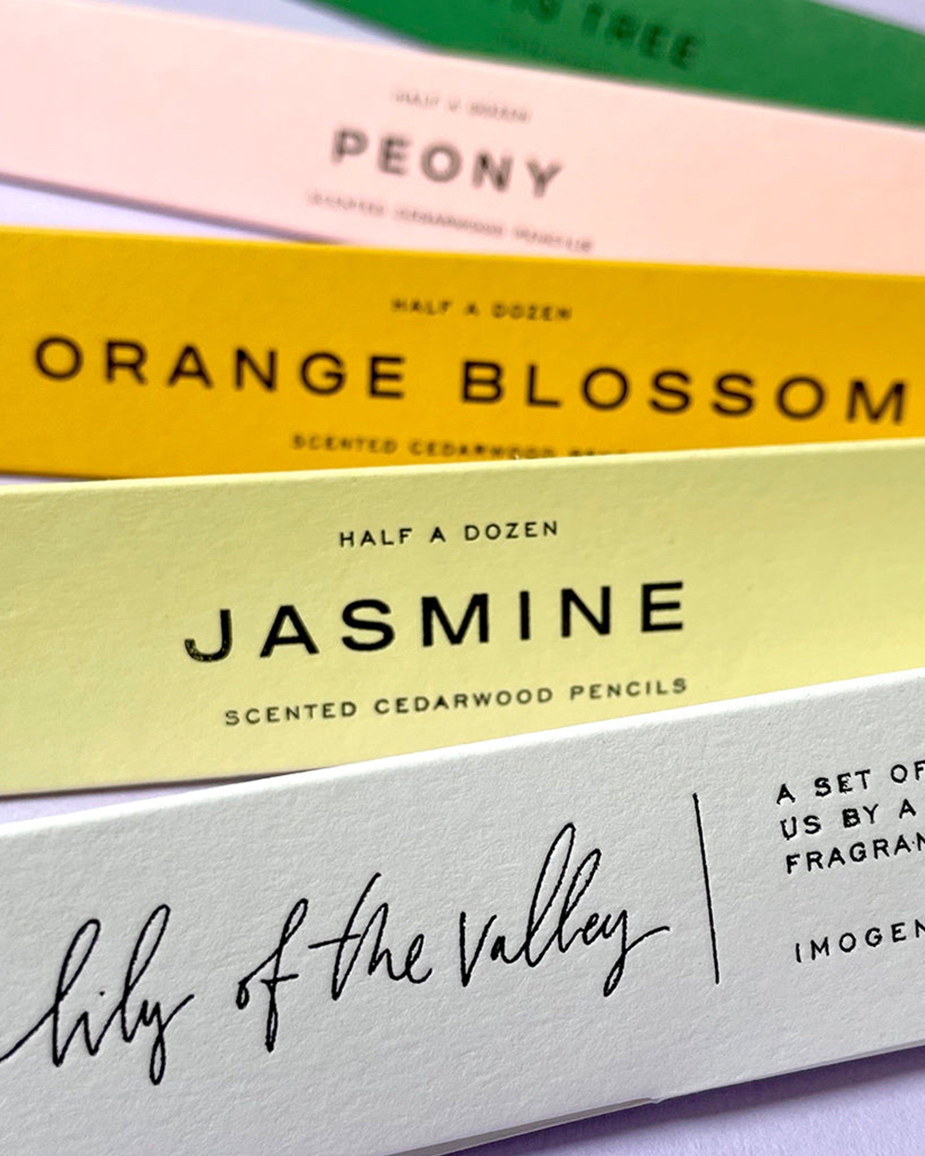 Orange Blossom Scented Pencils
