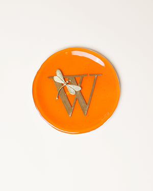 Letter Plate Dragonfly D14cm