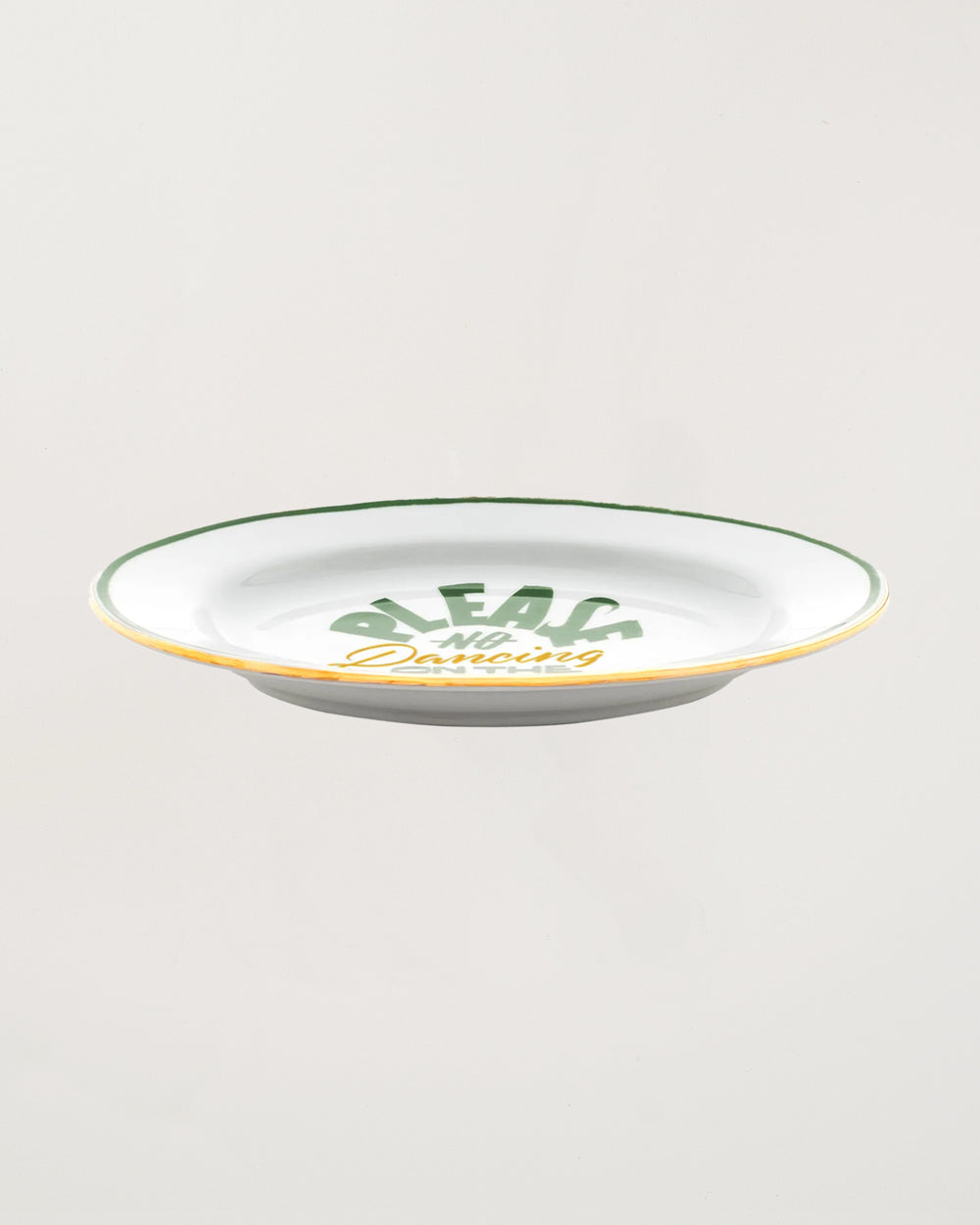 Oval Dish Please No Dancing on the Tables