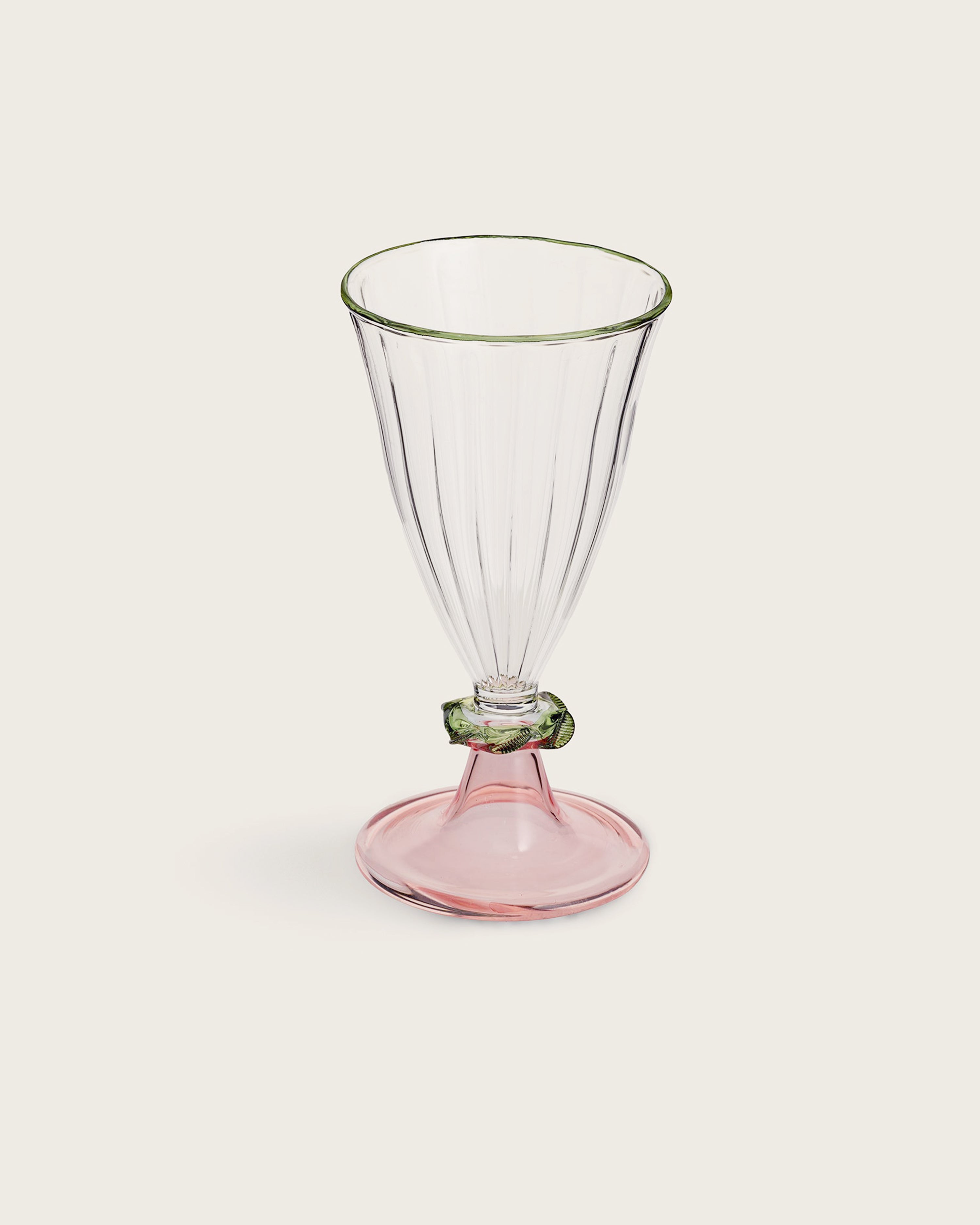 Palace Walk Handblown Wine Glass (Set of 4) Rose