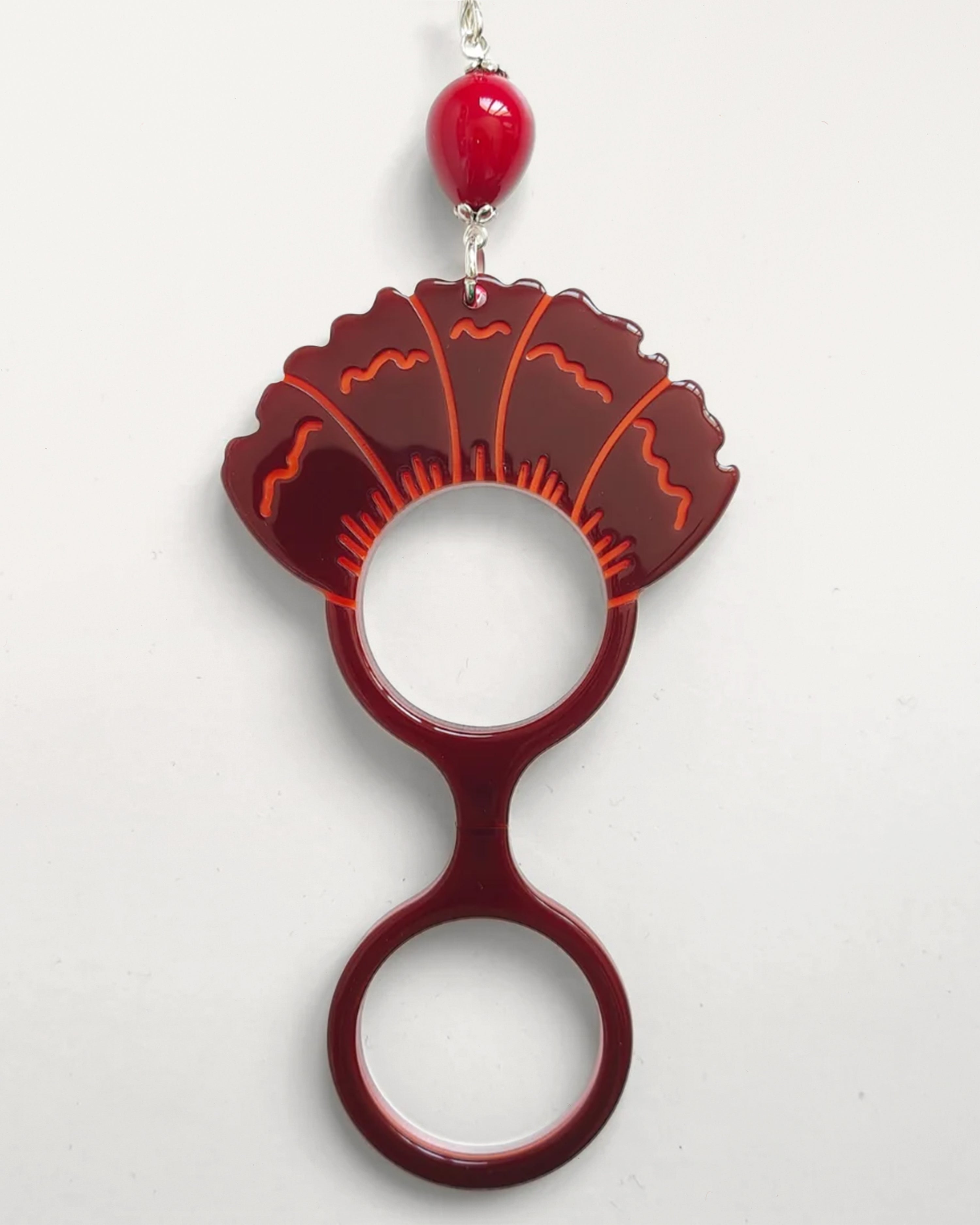 Pendant Glasses Andalusian Carnation