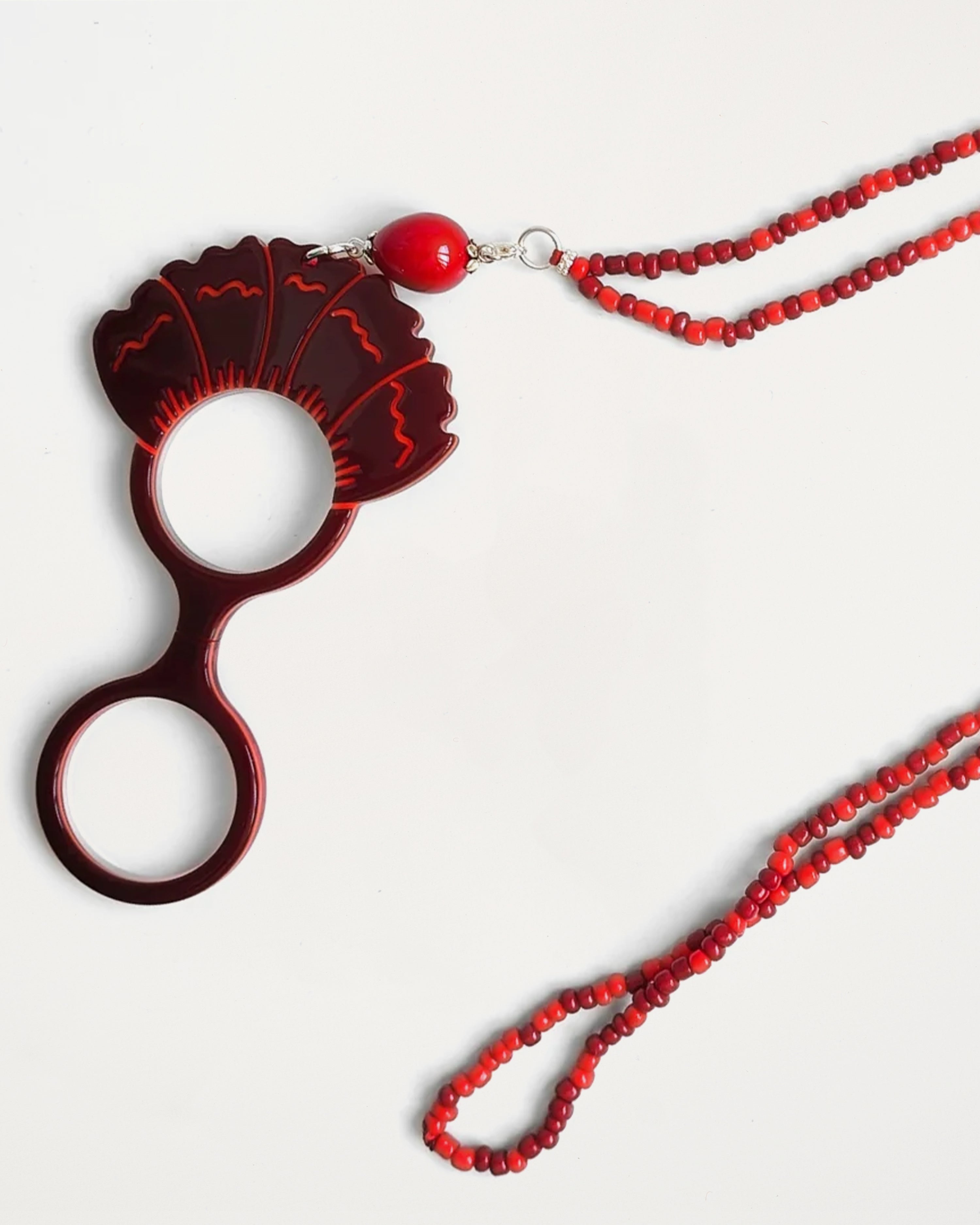 Pendant Glasses Andalusian Carnation