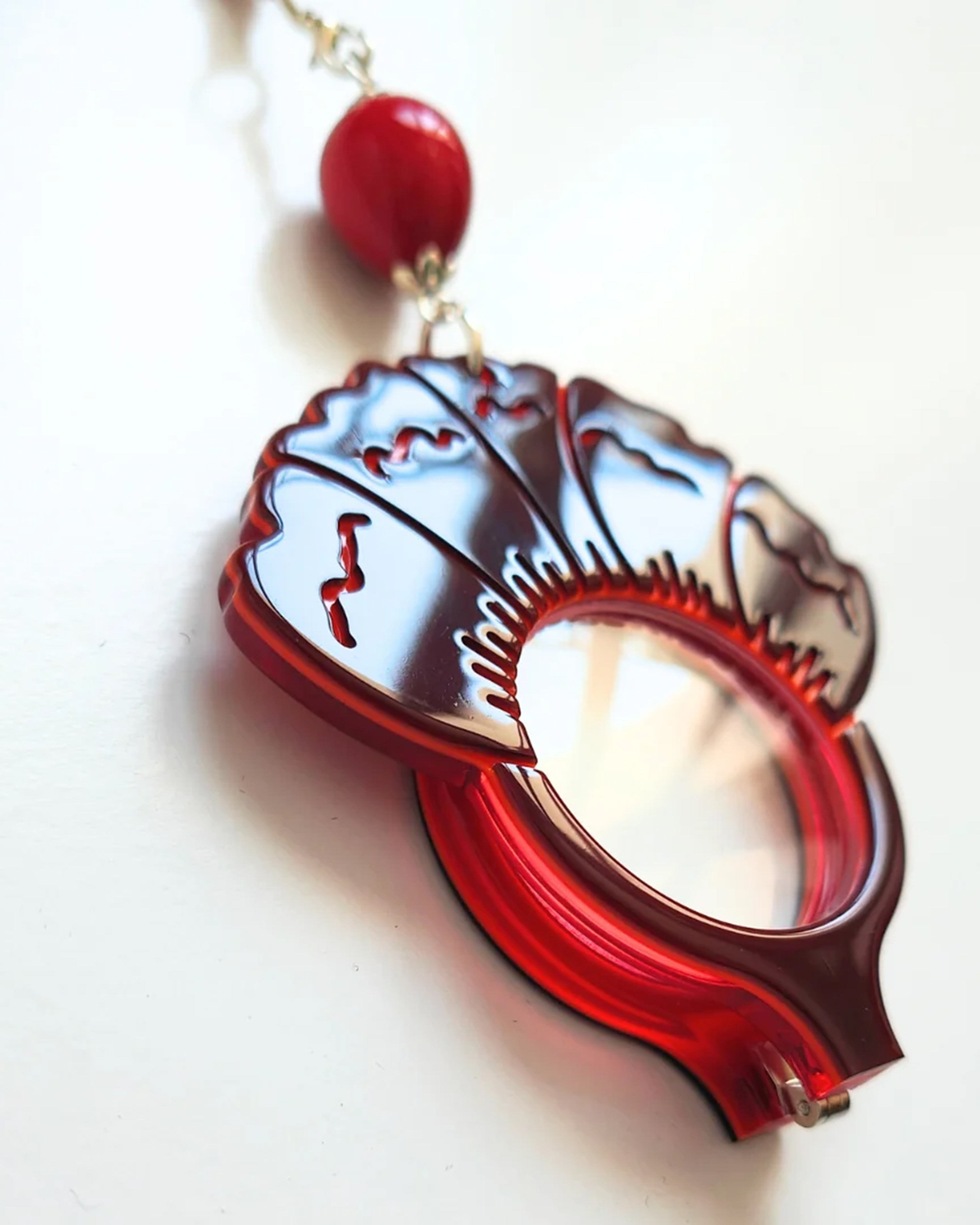 Pendant Glasses Andalusian Carnation