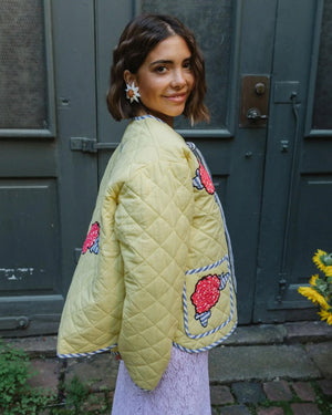 Penny Jacket Popcorn Rose
