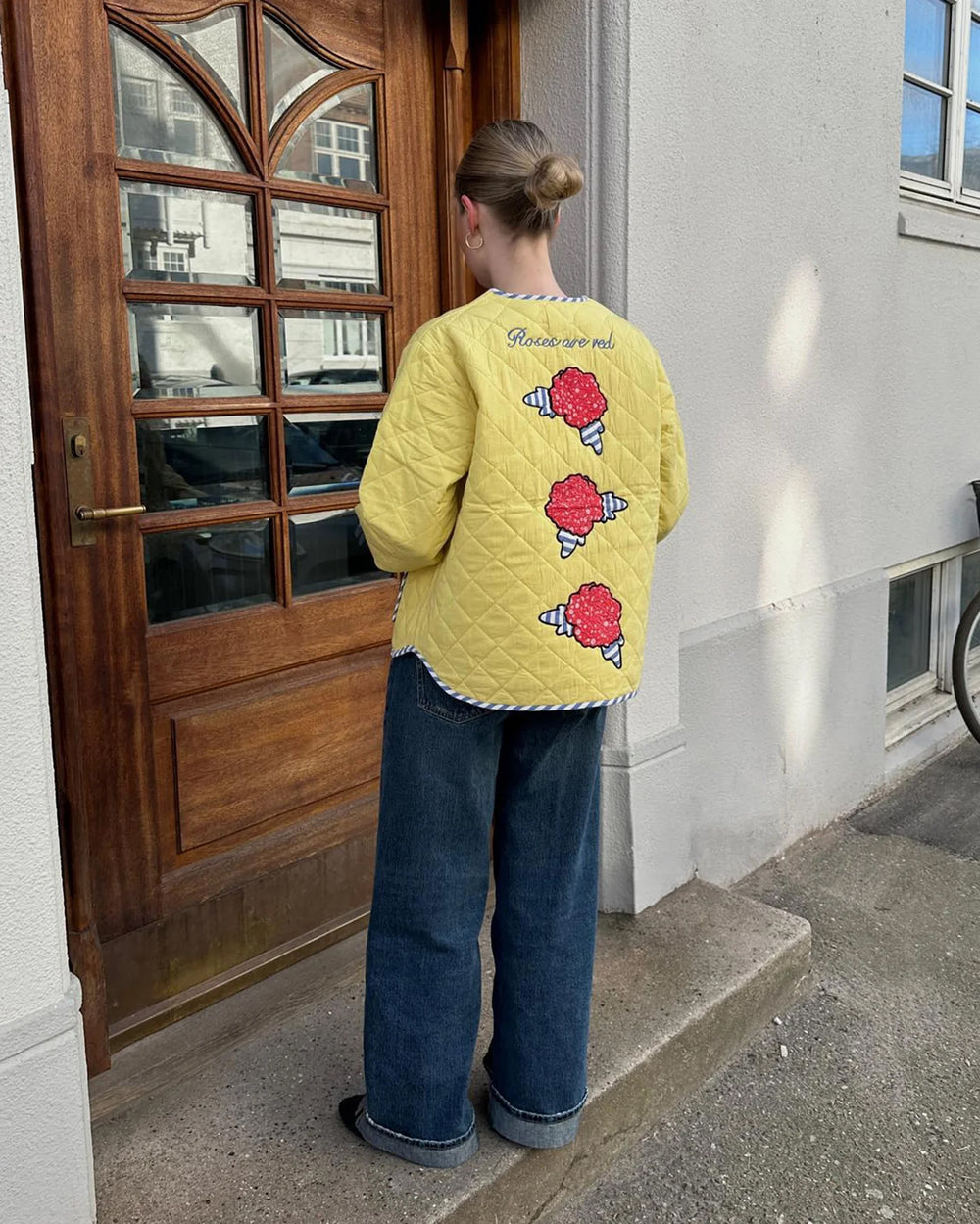 Penny Jacket Popcorn Rose