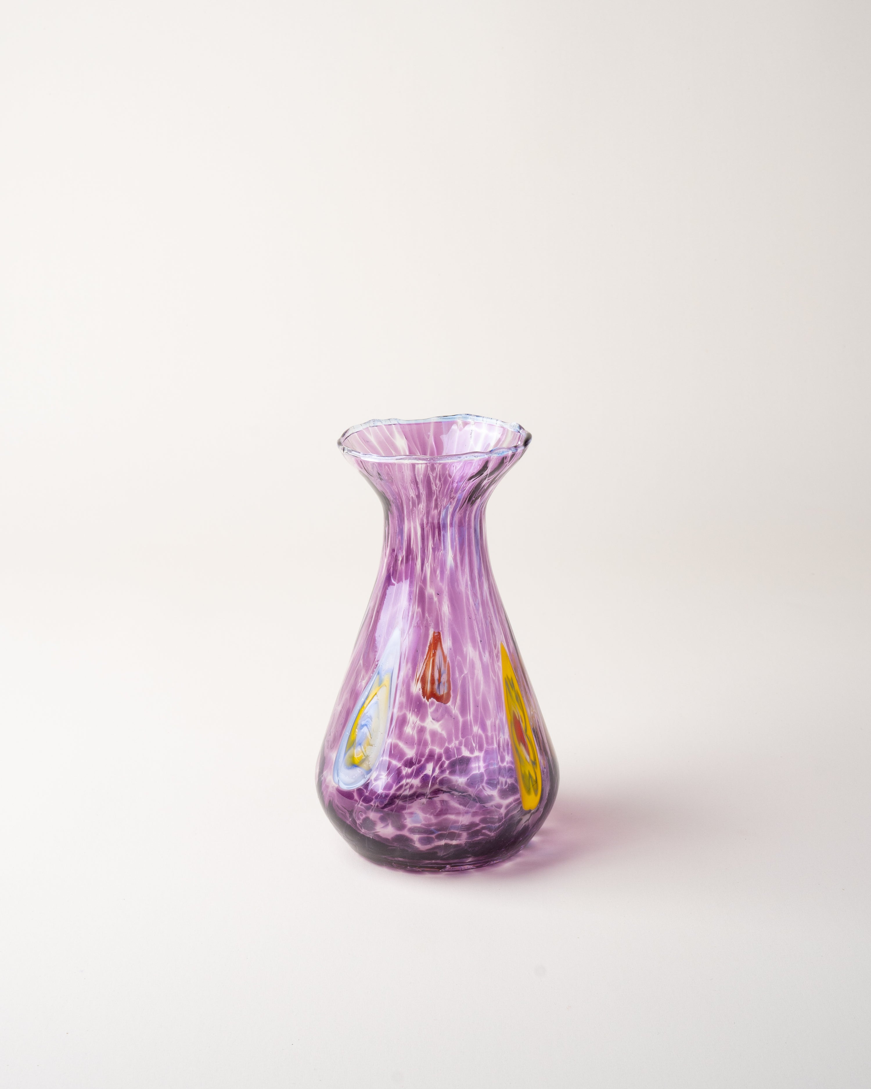 Piccolo Murano Bud Vase Amethyst