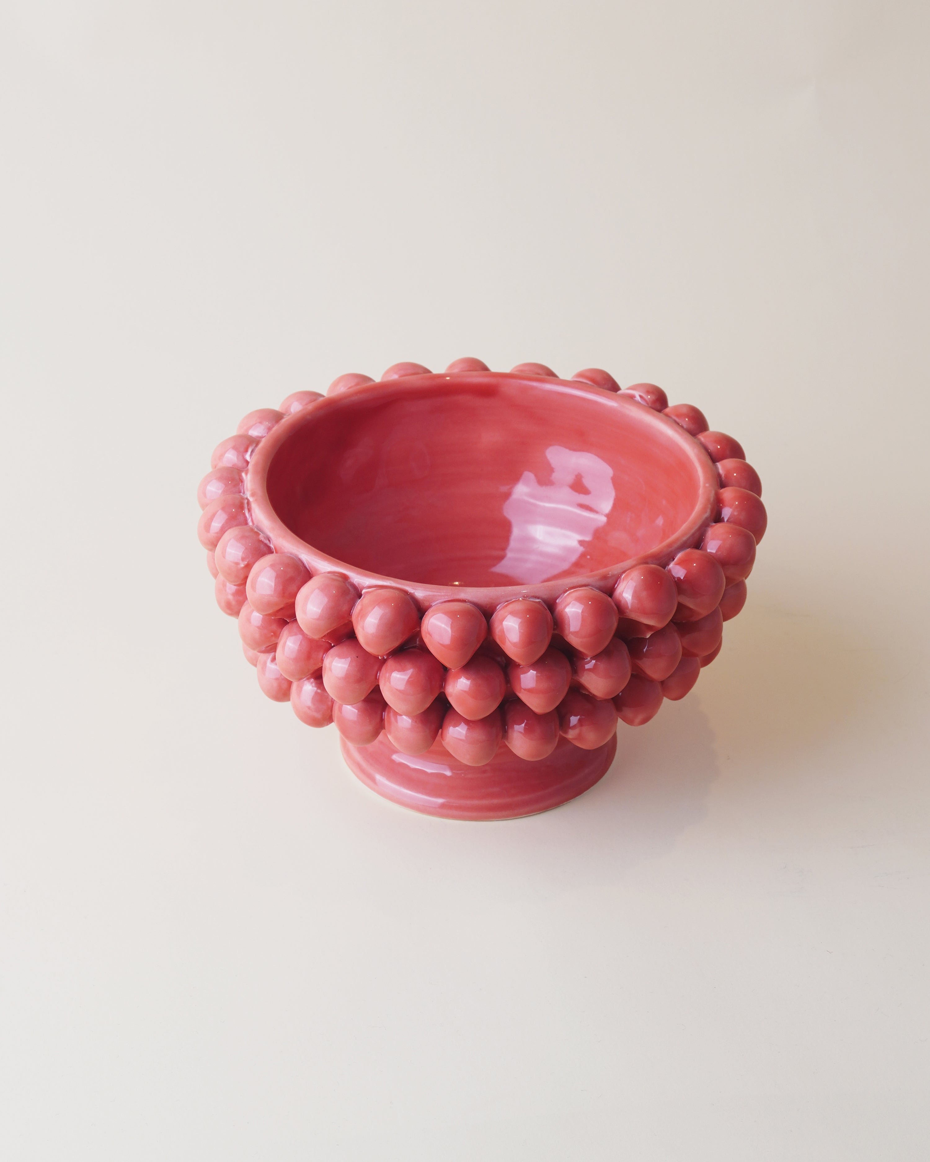 Pigna Aperta Bowl Coral D17cm